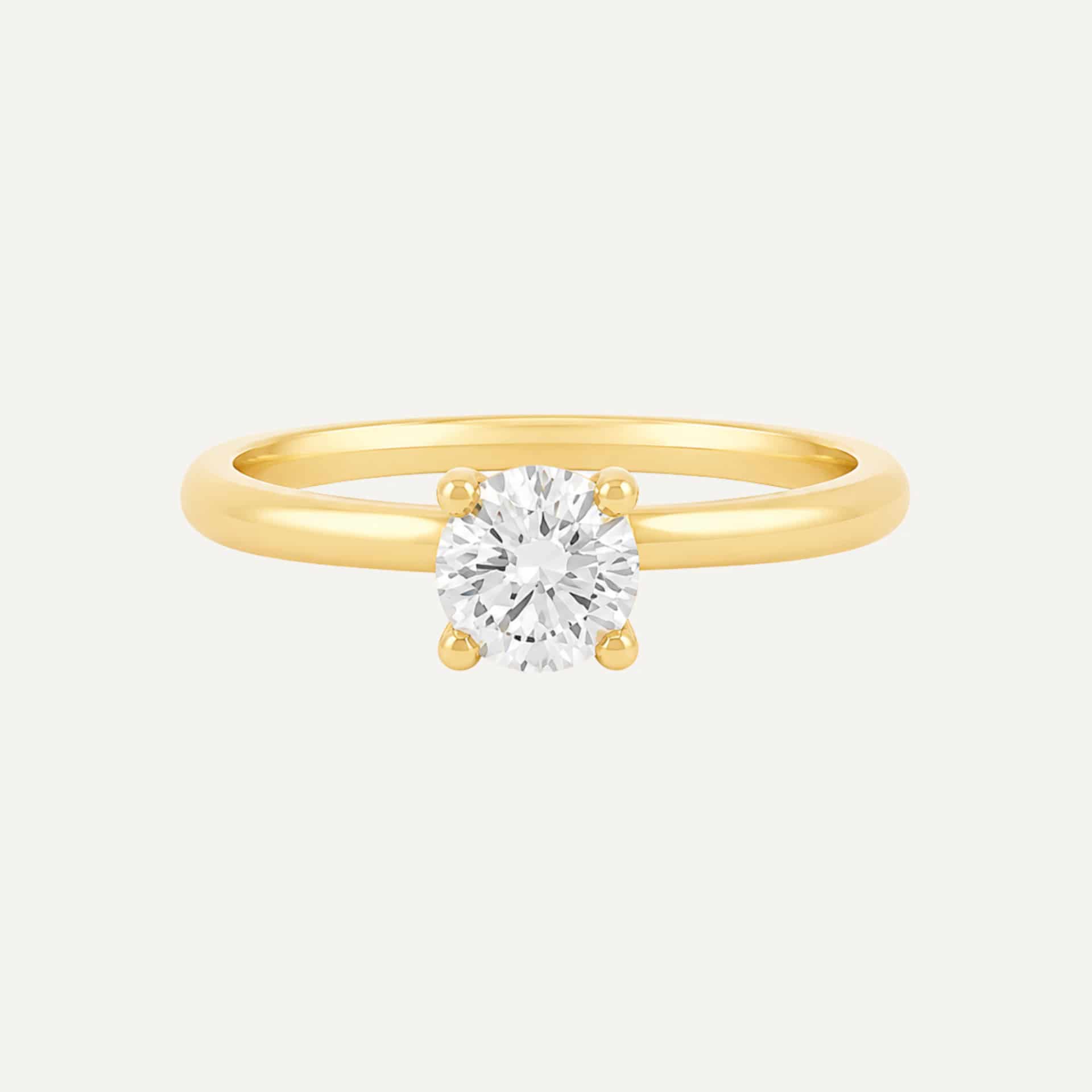 Anillo Cuatro uñas engagement ring - miniatura 1
