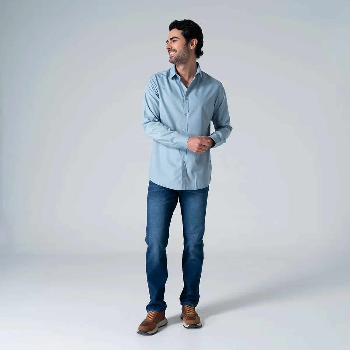 Camisa Formal Unicolor Slim Collyns - miniatura 6