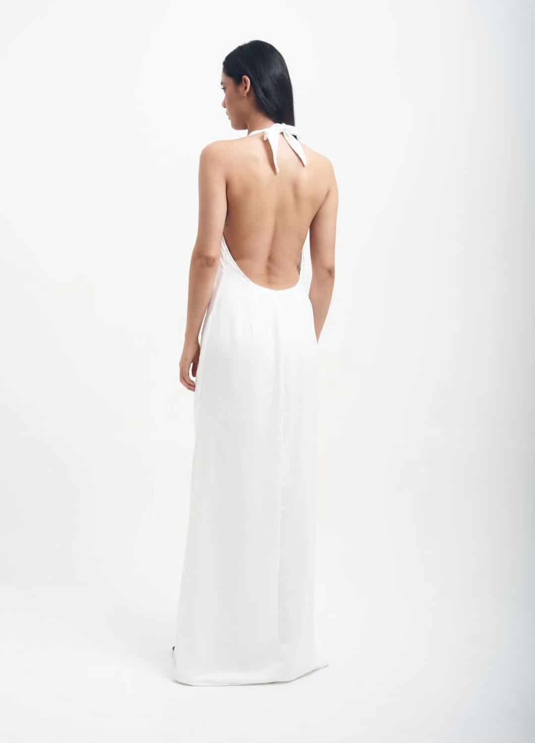 Vestido Teresa Blanco - miniatura 7