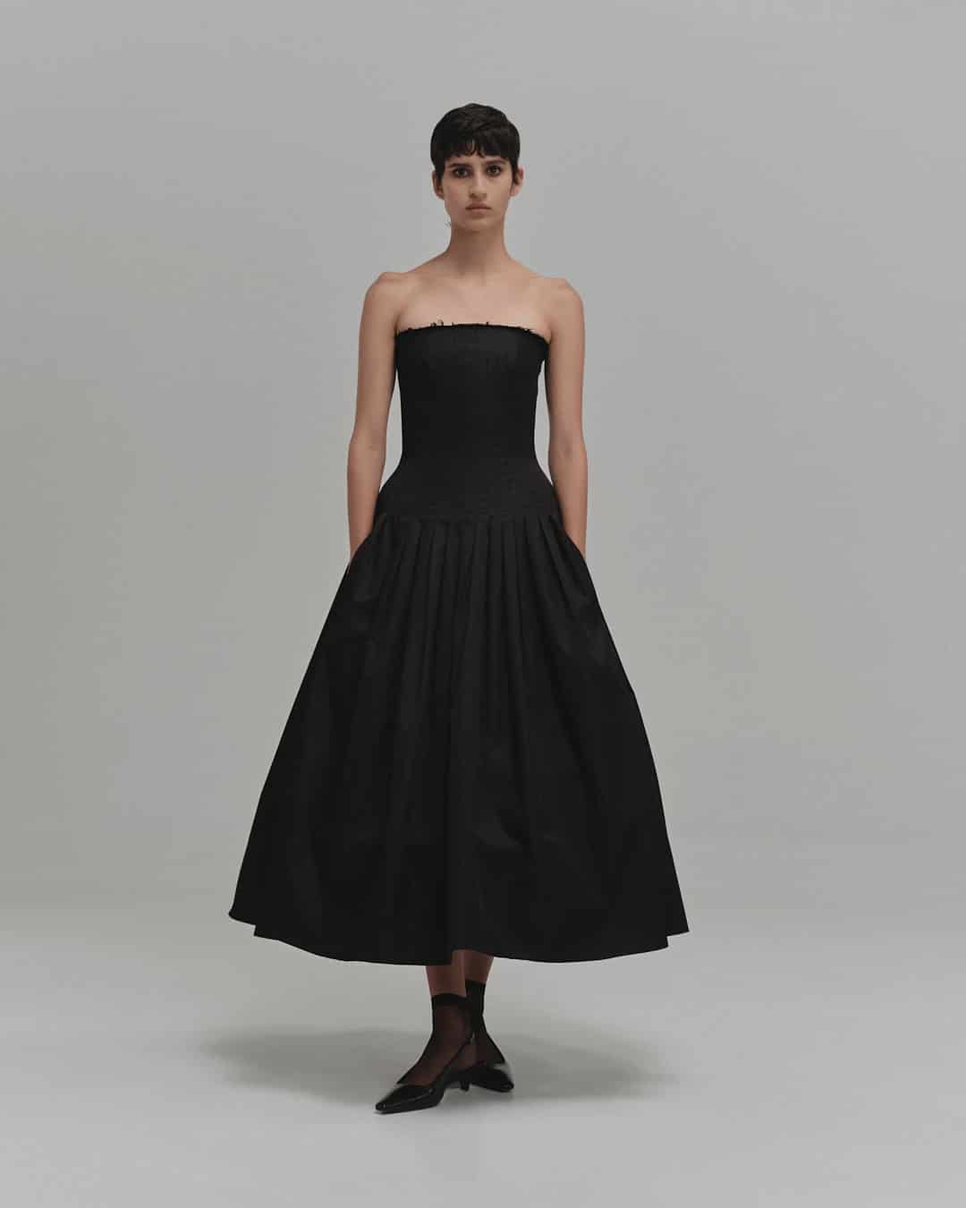 "CAMELIA" MIDI DRESS - miniatura 2