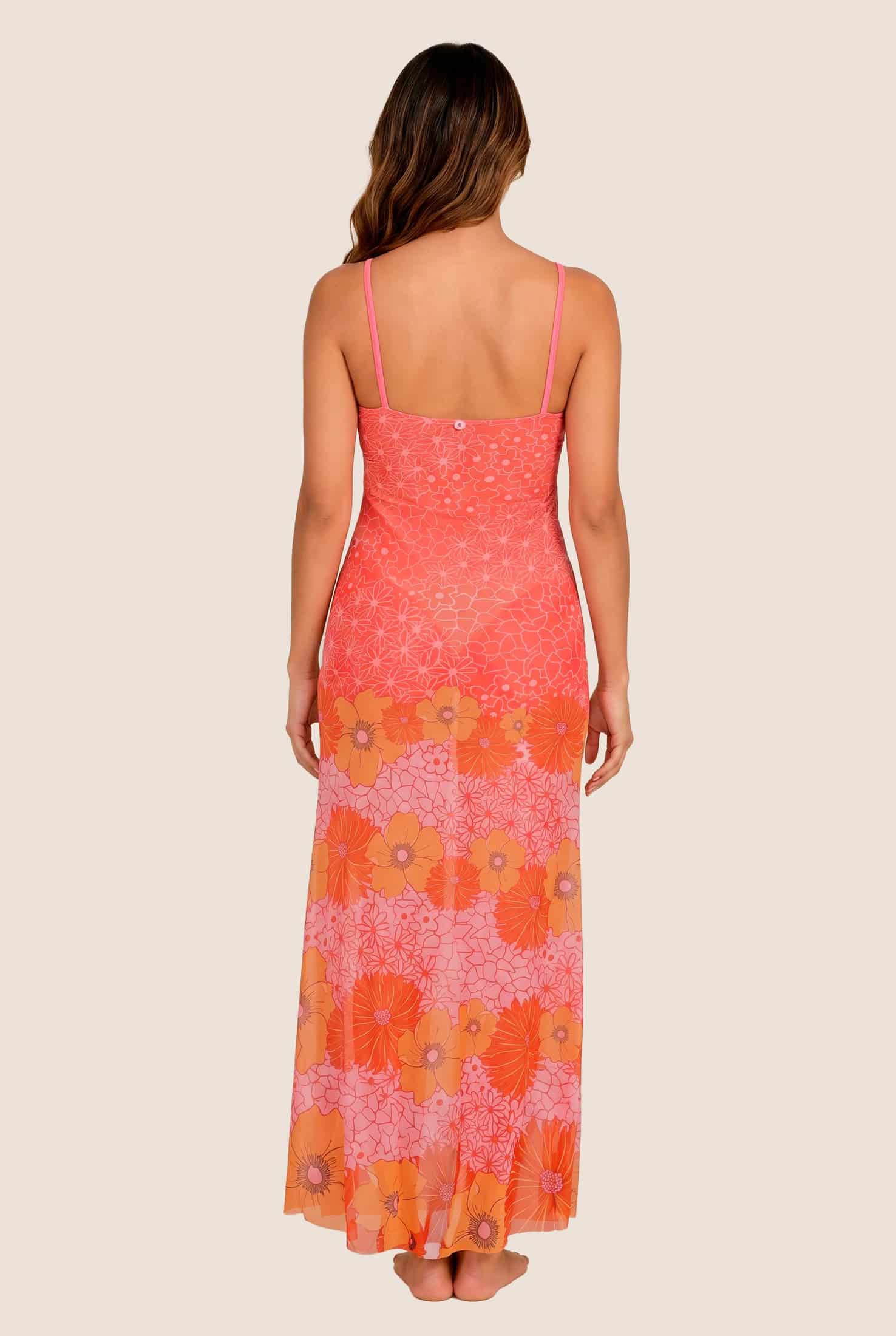 Avril Long Dress VEL287-FLO - miniatura 2