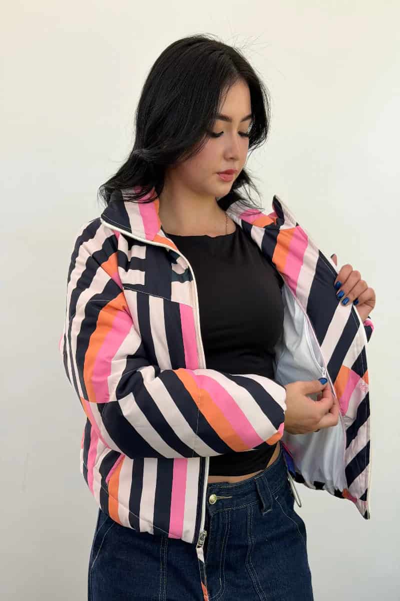 Puffer Jacket Beige Cromático - miniatura 6