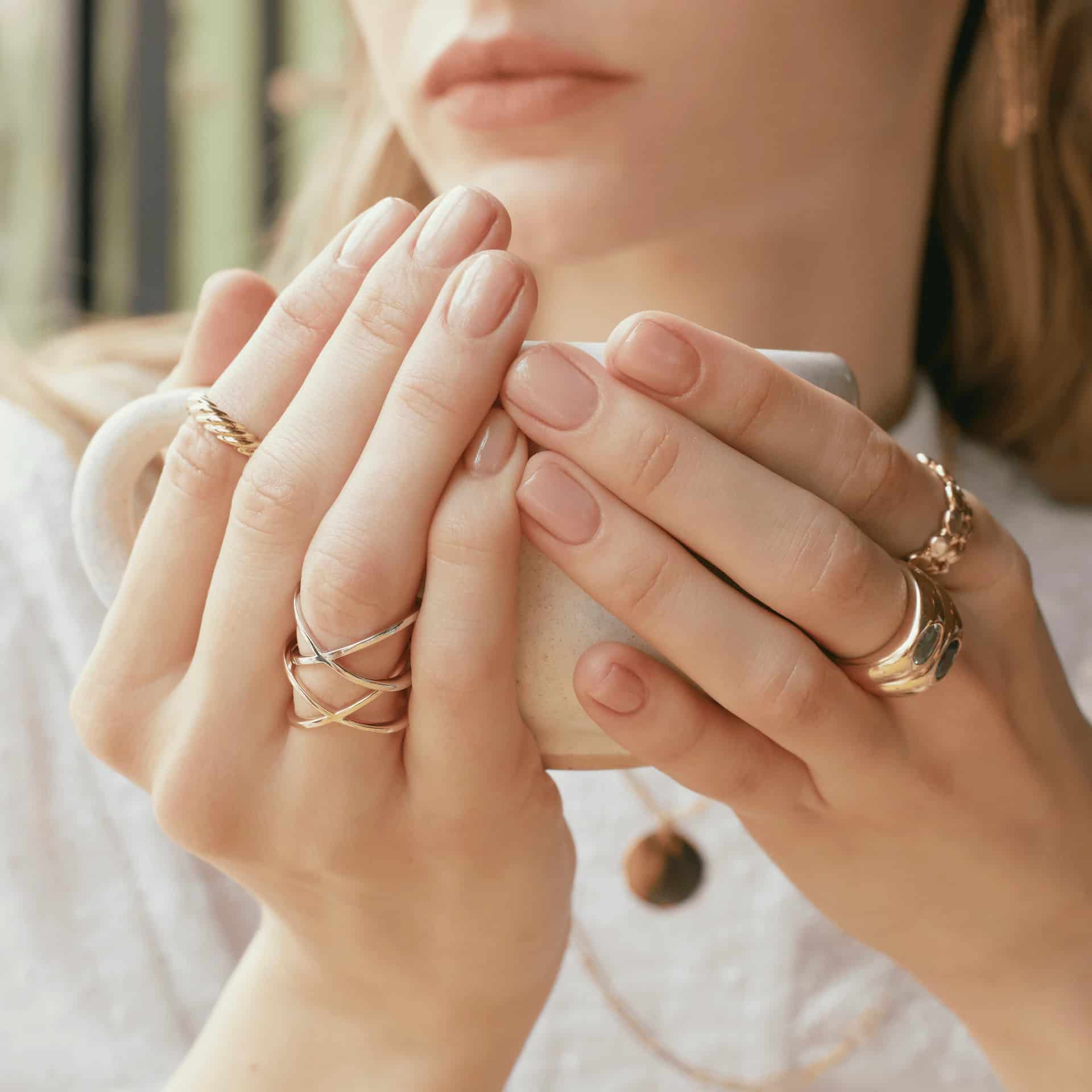 Anillo Big X liso - miniatura 5