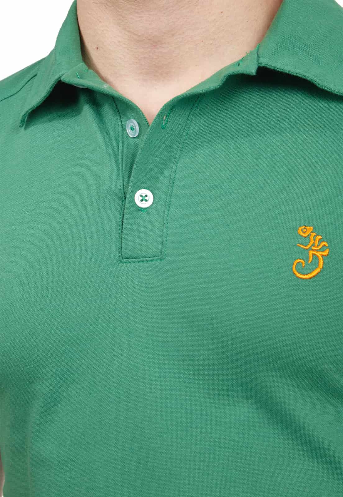 Camiseta tipo polo verde claro - miniatura 5