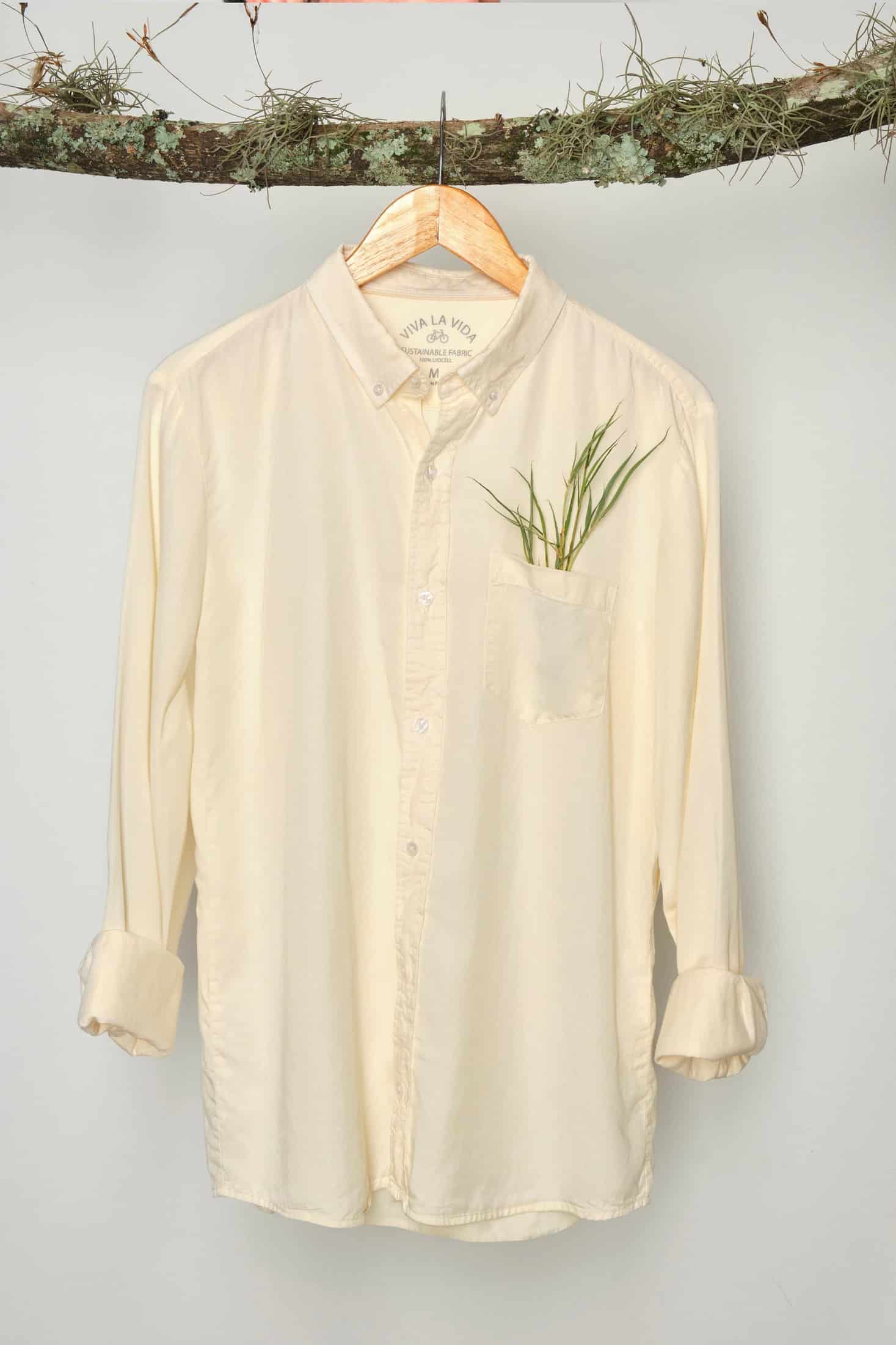 CAMISA LYOCELL CREAM - miniatura 2