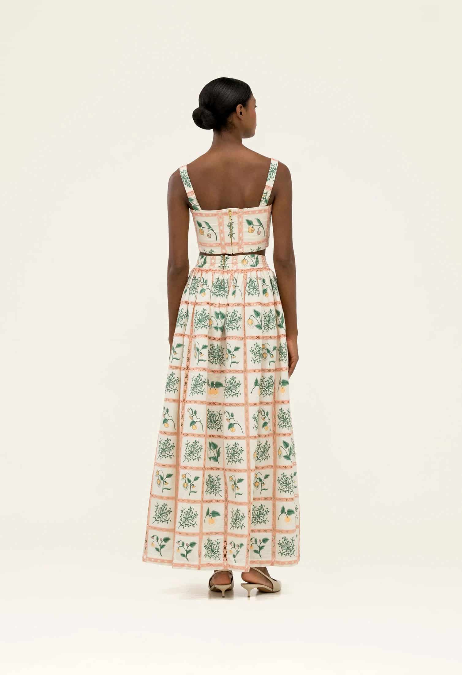 Tangelo Uchuva Maxi Skirt - miniatura 4