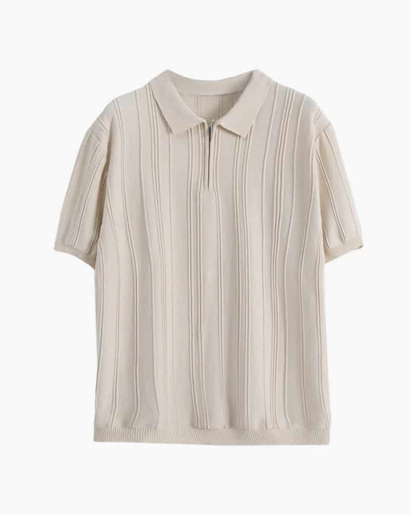 Signature Zip-Up Polo - miniatura 3