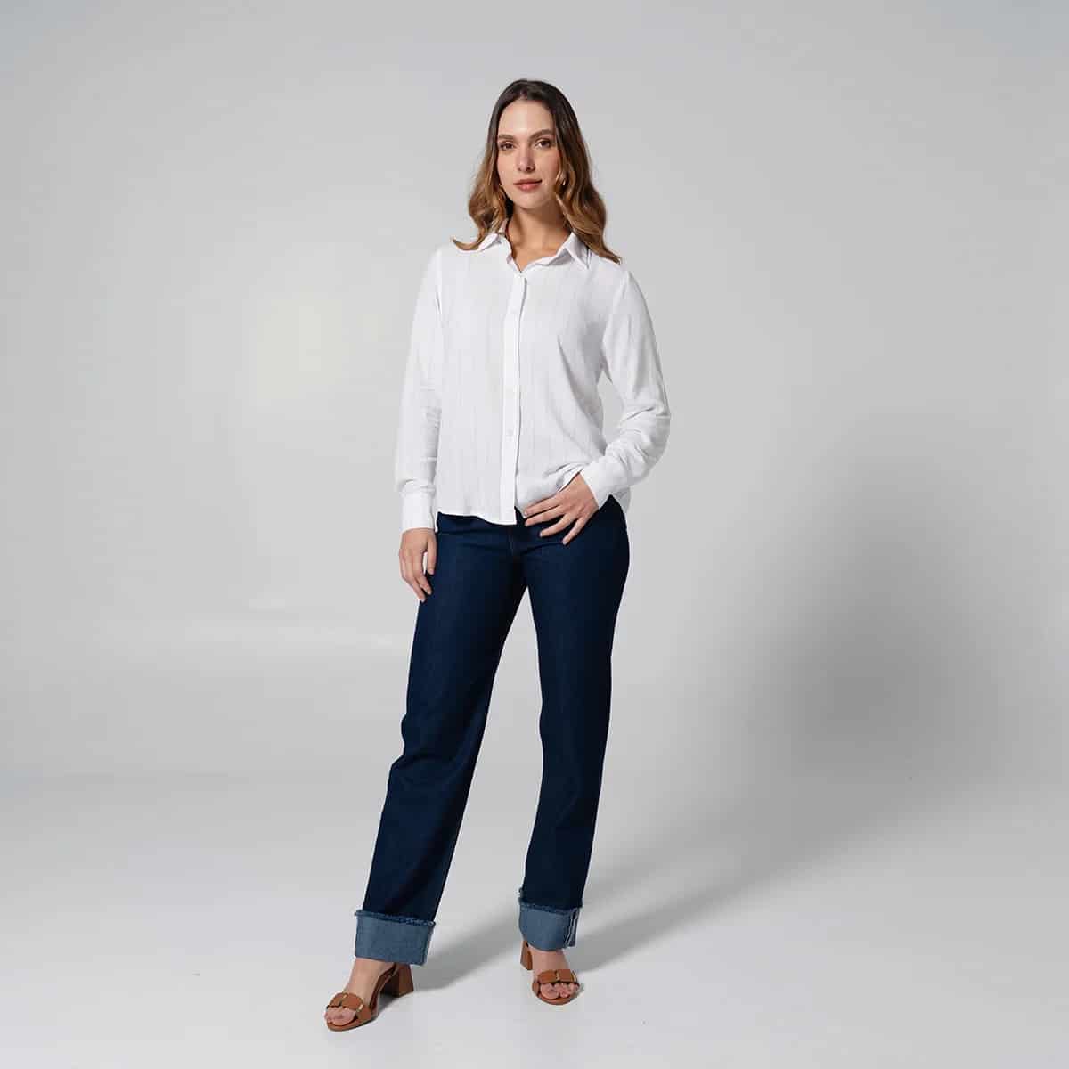 Jean Straight Cuff - miniatura 1