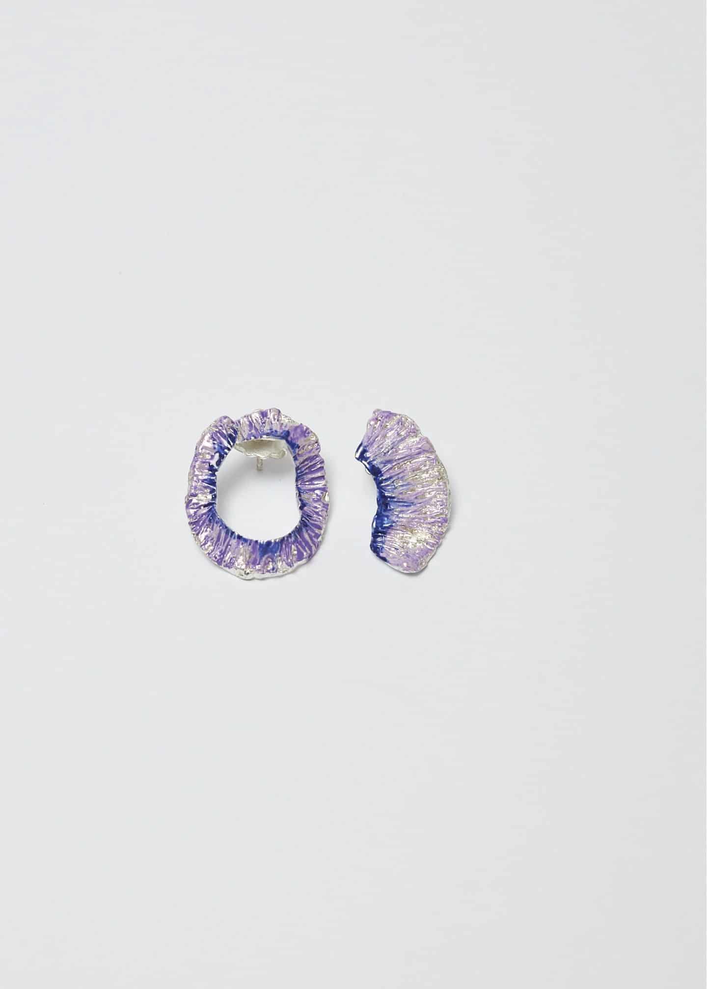 Aretes asimetricos viaje en la oscuridad - miniatura 2