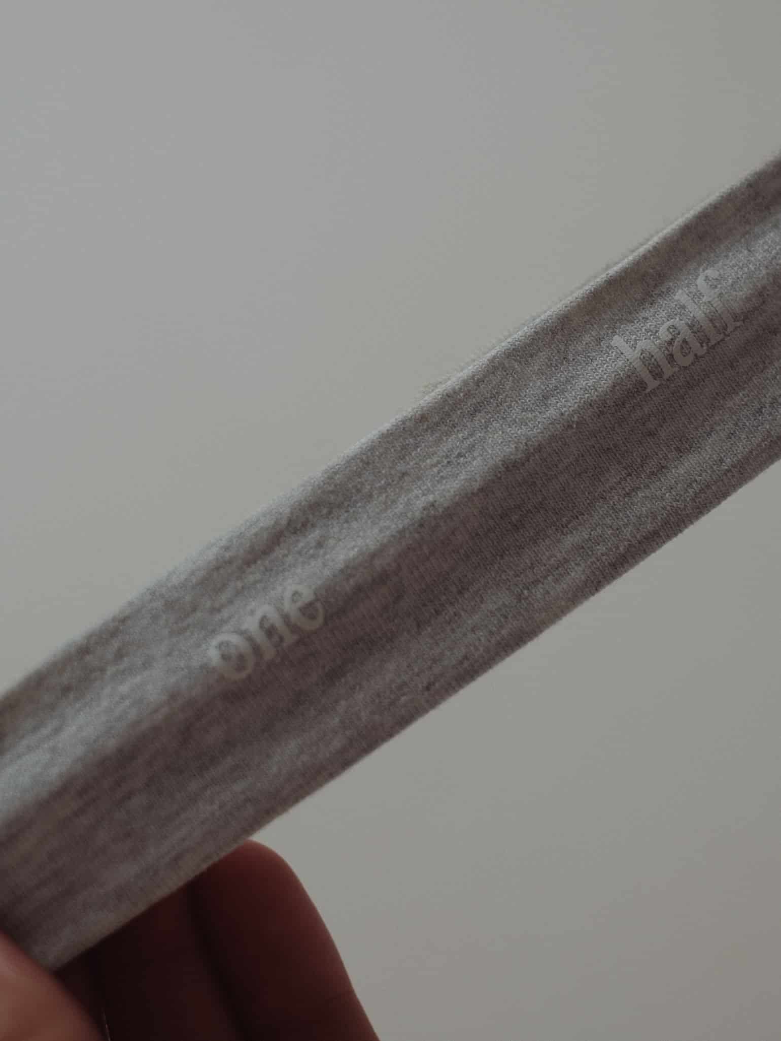 SLIM HEADBAND - CREAMY GRAY - miniatura 2