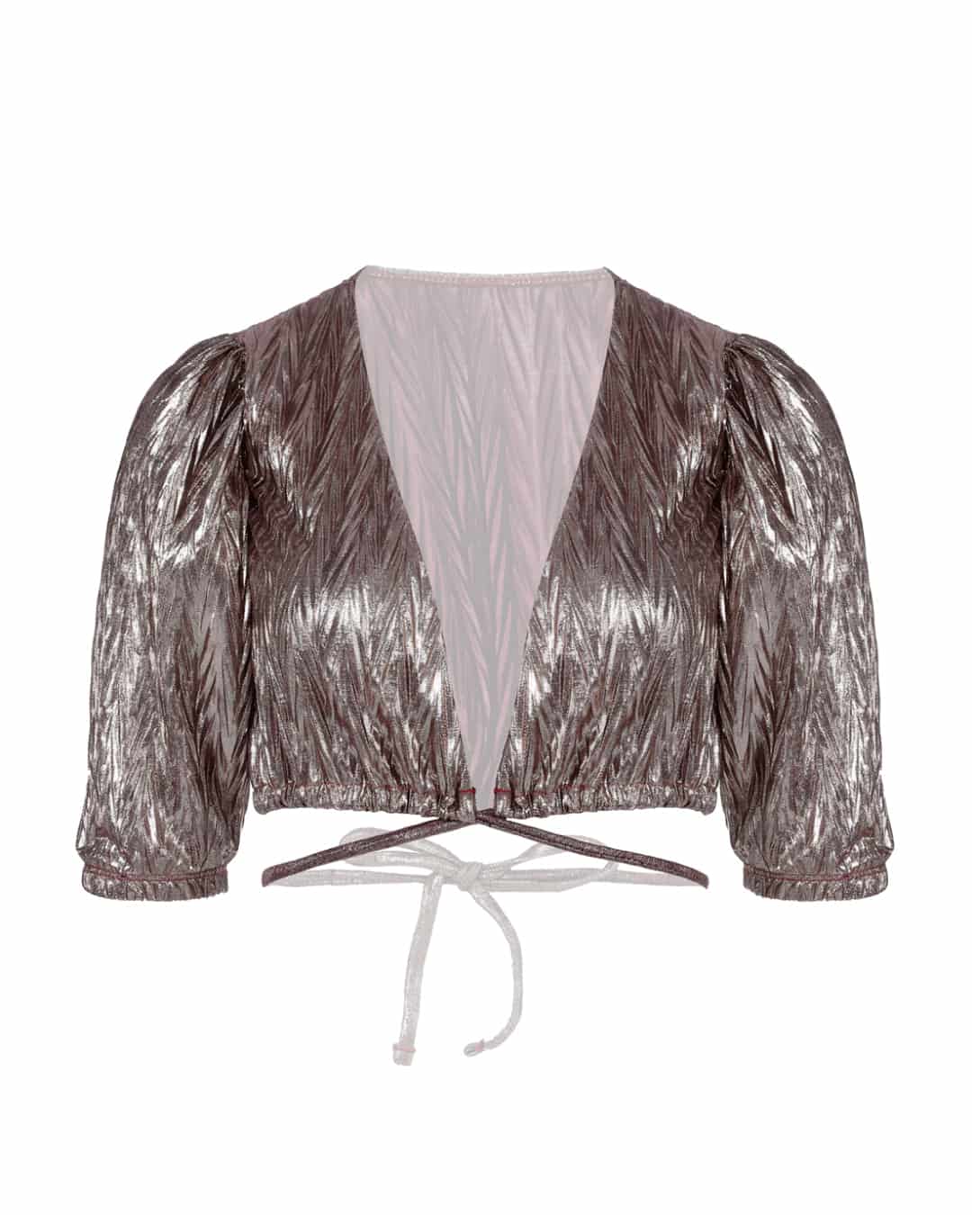 Crop top DISCO METALIZADO - miniatura 2