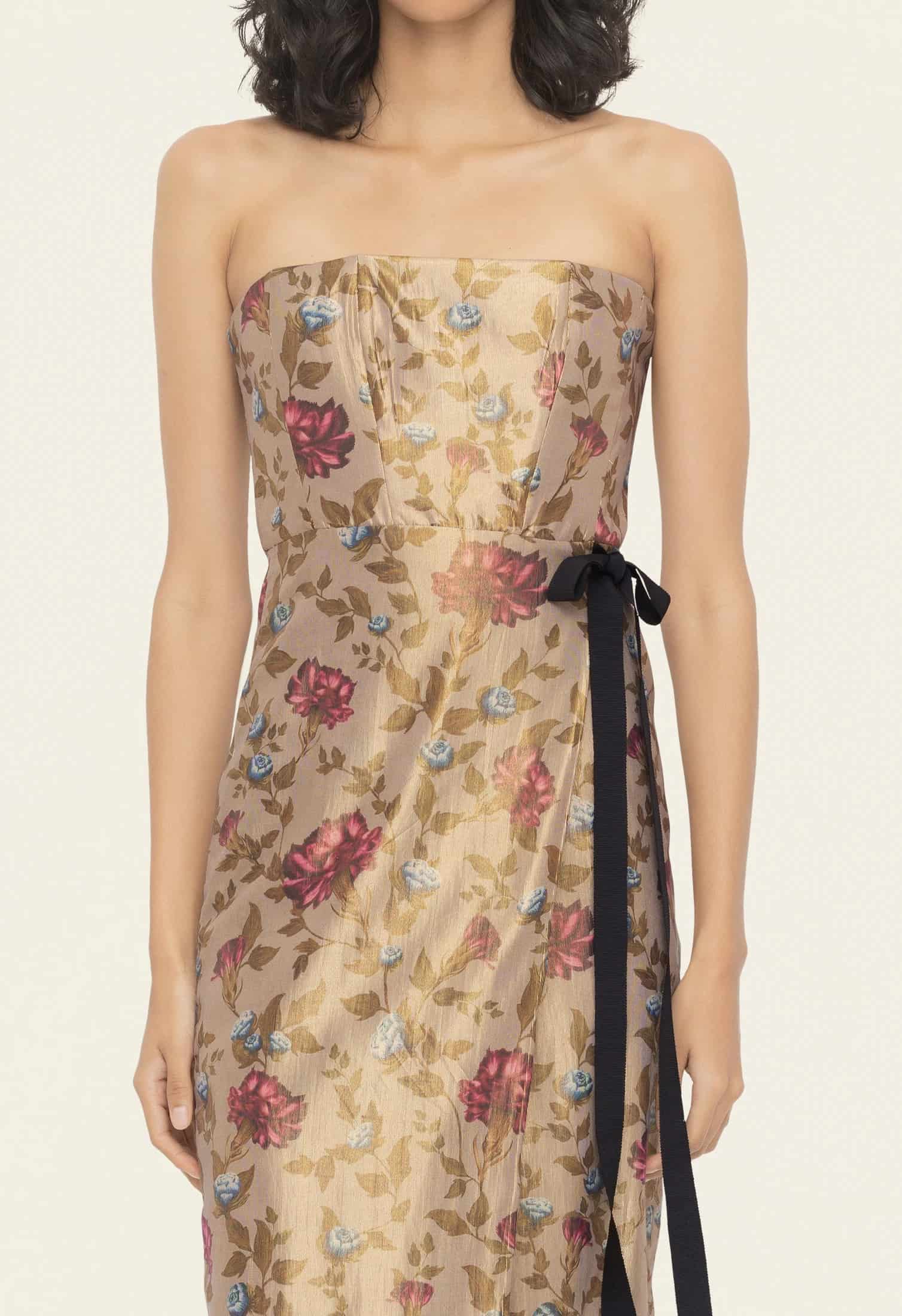 Cinéfila Memoria Maxi Dress - miniatura 5