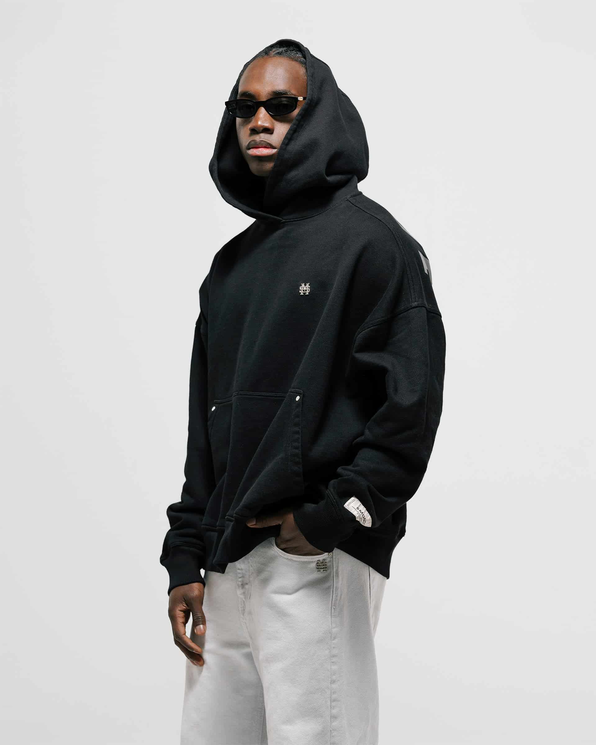 Hoodie Ombra - Negro Oscuro - miniatura 4