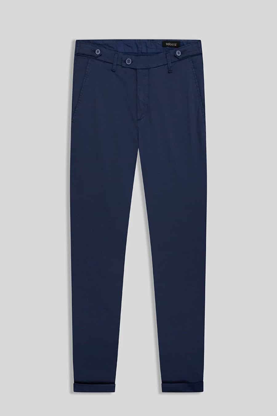Men's blue mauro pants - miniatura 1
