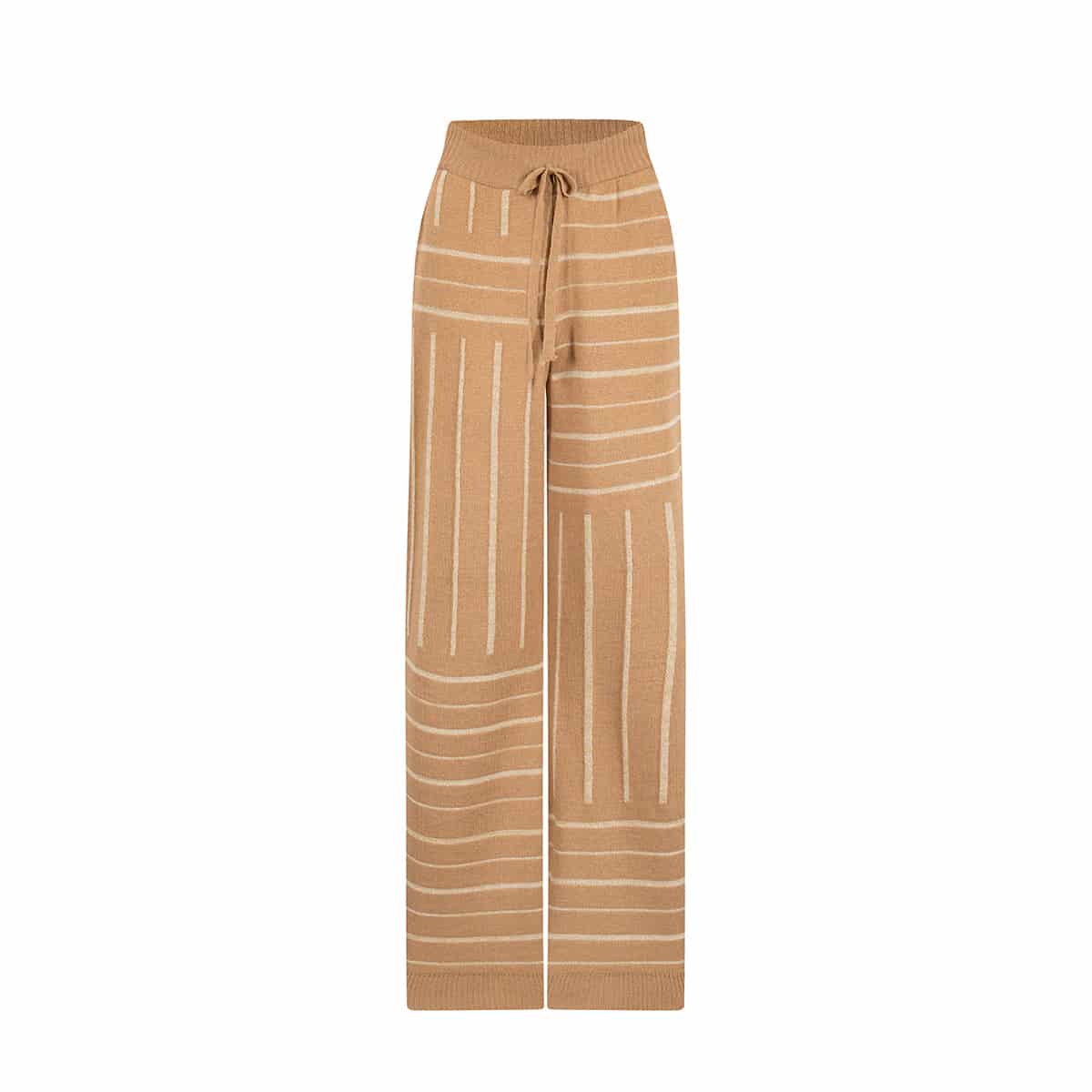 PANTALON NOBU BEIGE-DORADO - miniatura 6