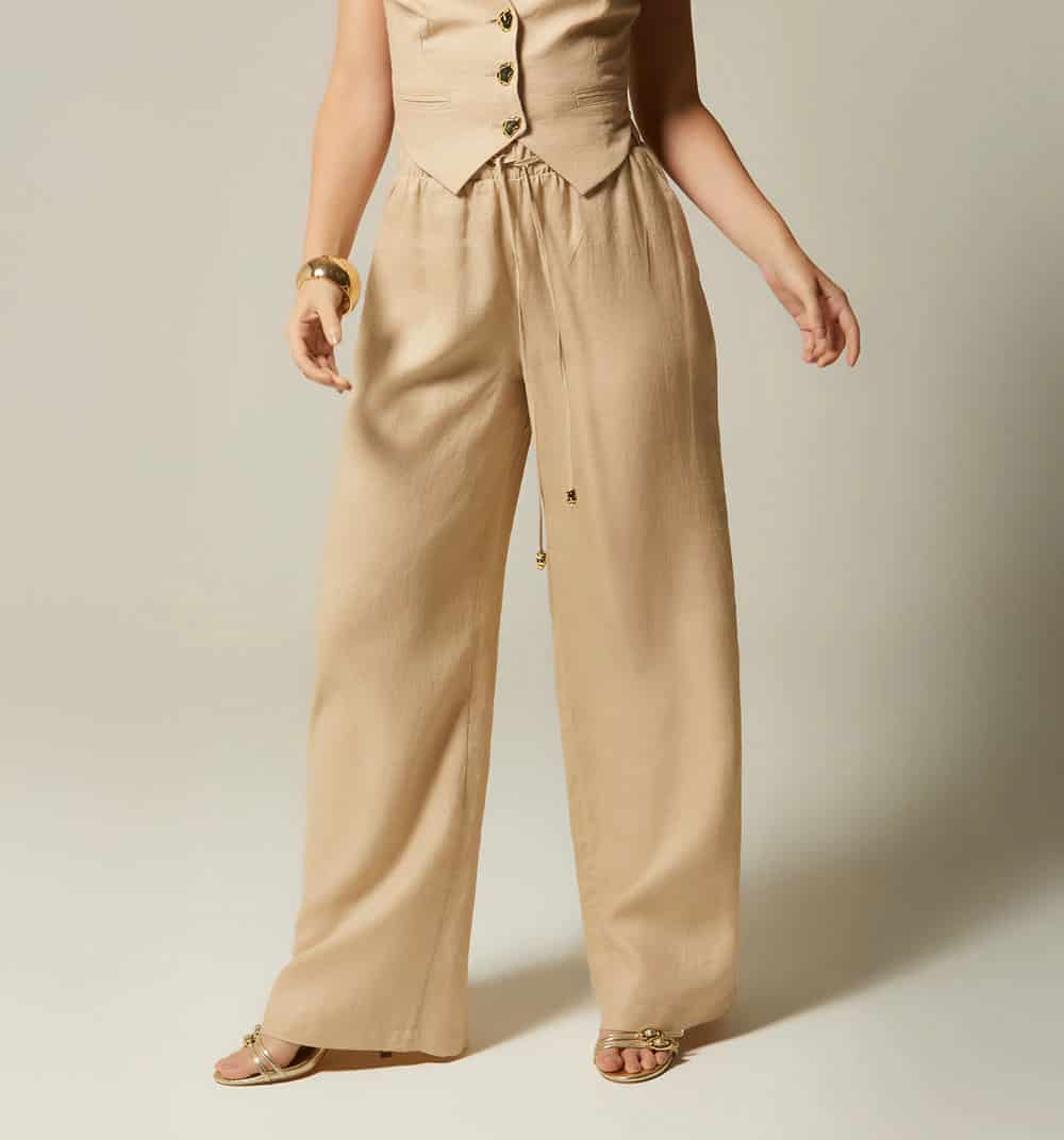 Pantalon tiro alto bota ancha - miniatura 2