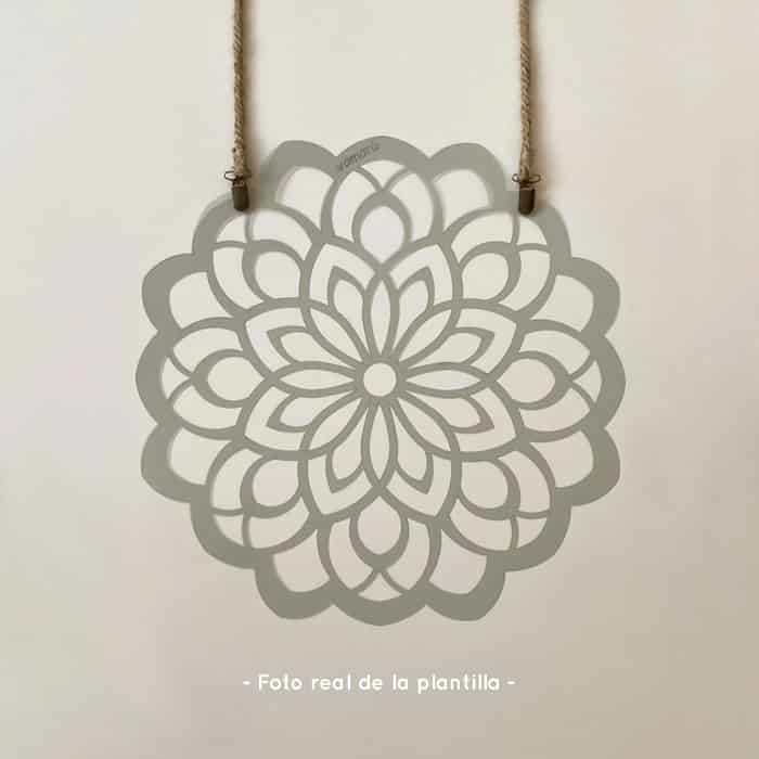 Plantillas para pintar, Vamarú Stencils, Colección Floral 25cm y 48cm, 2und - miniatura 7