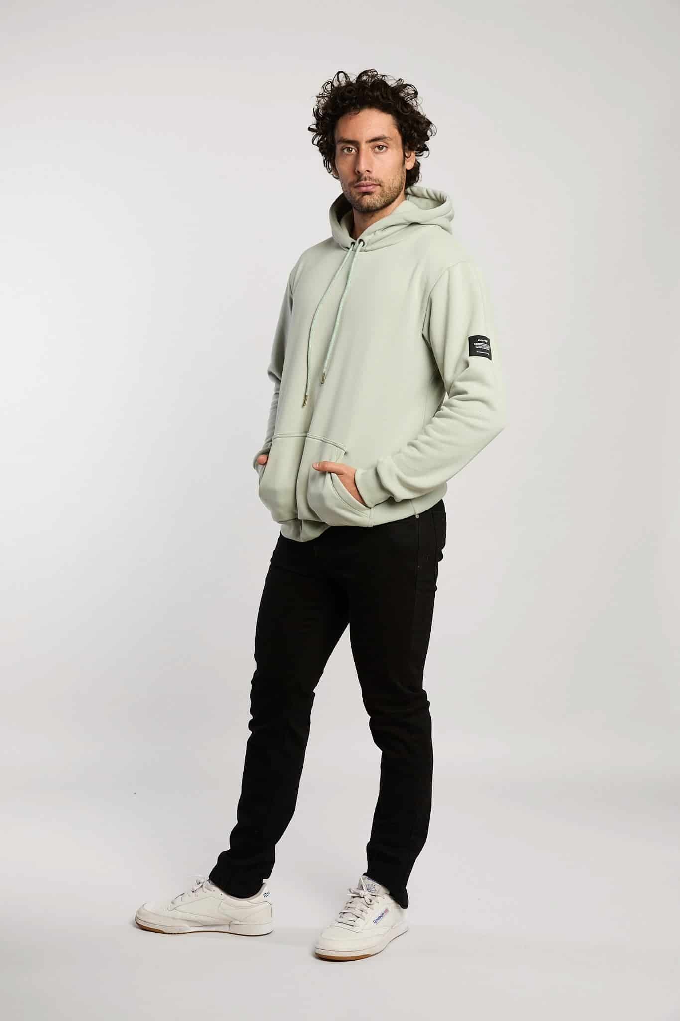 Hoodie verde claro - miniatura 6