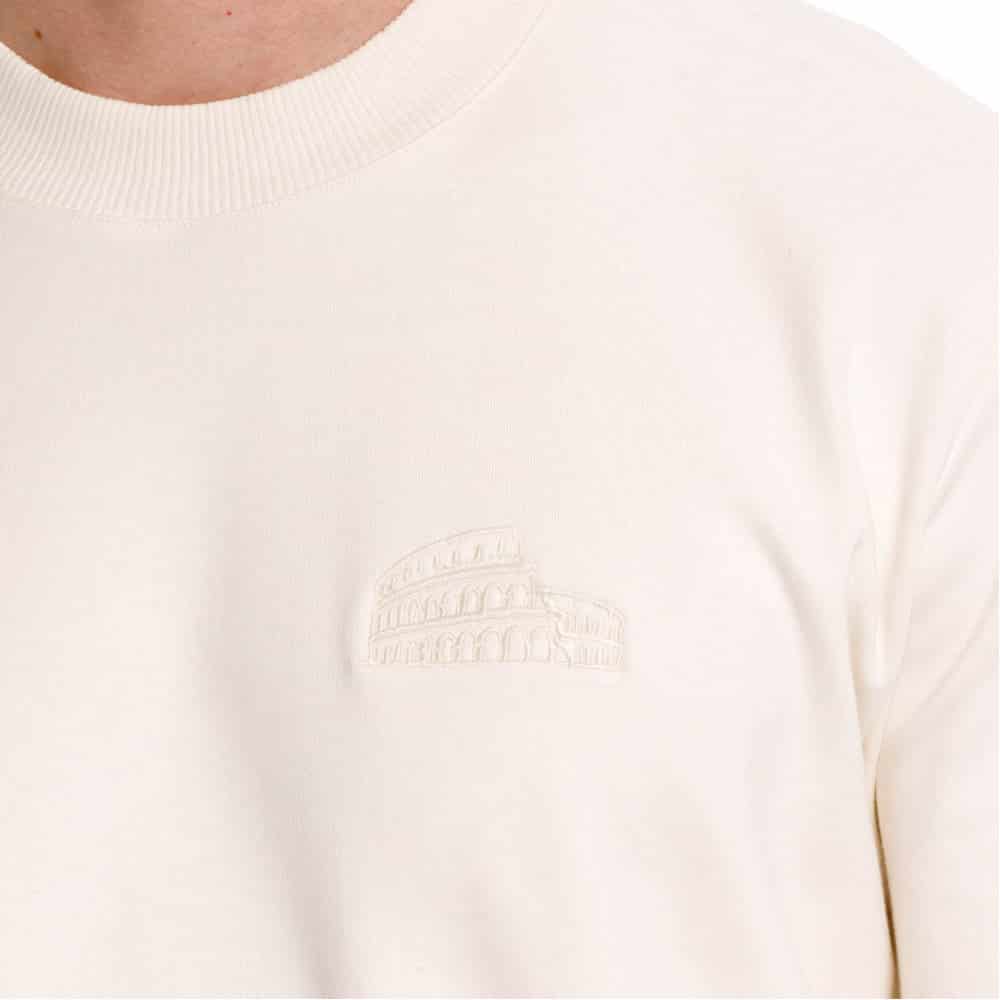 CAMISETA CUELLO REDONDO CONSTANTINO BEIGE - miniatura 2