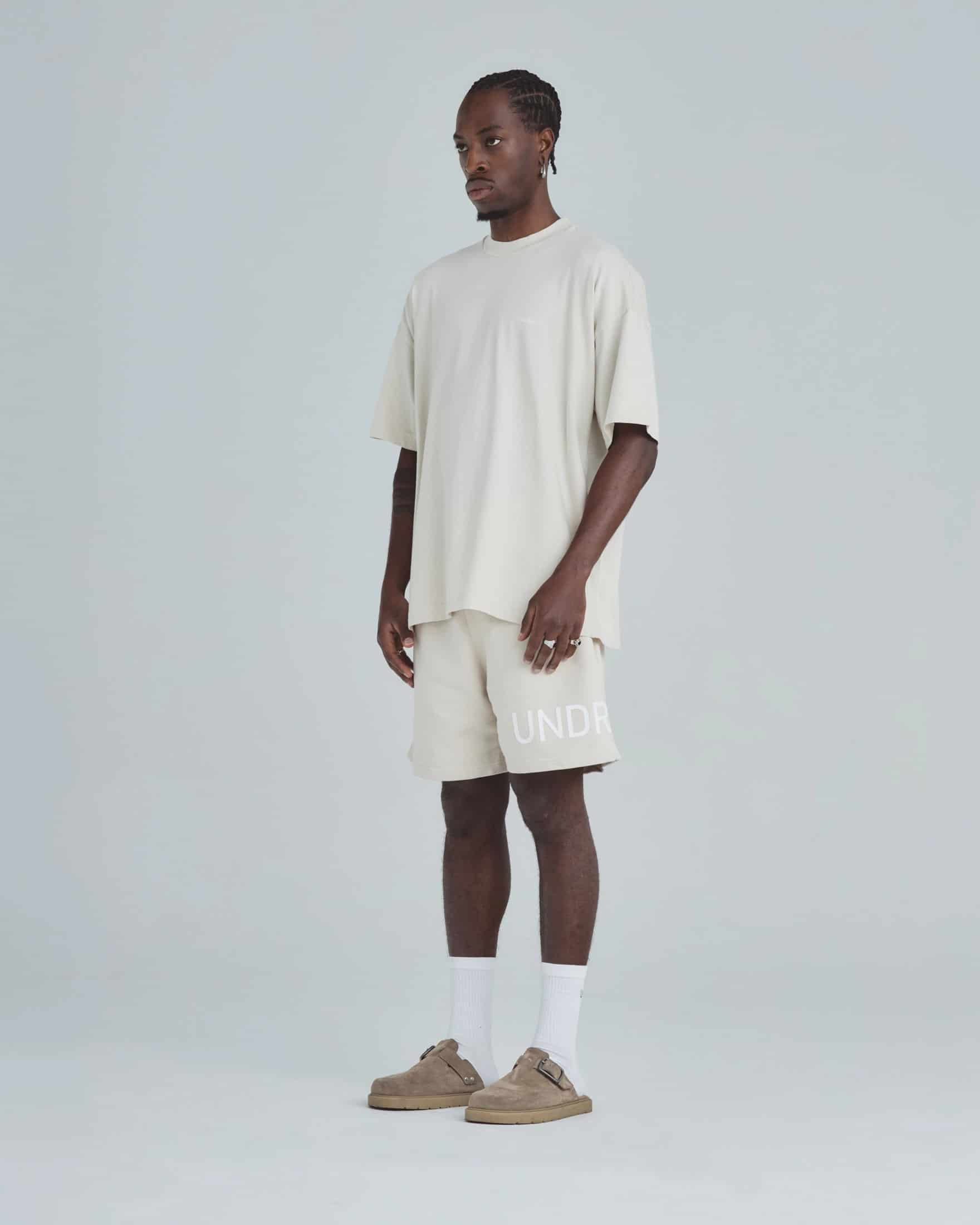 Line Basic Biased Shorts Cream - miniatura 5