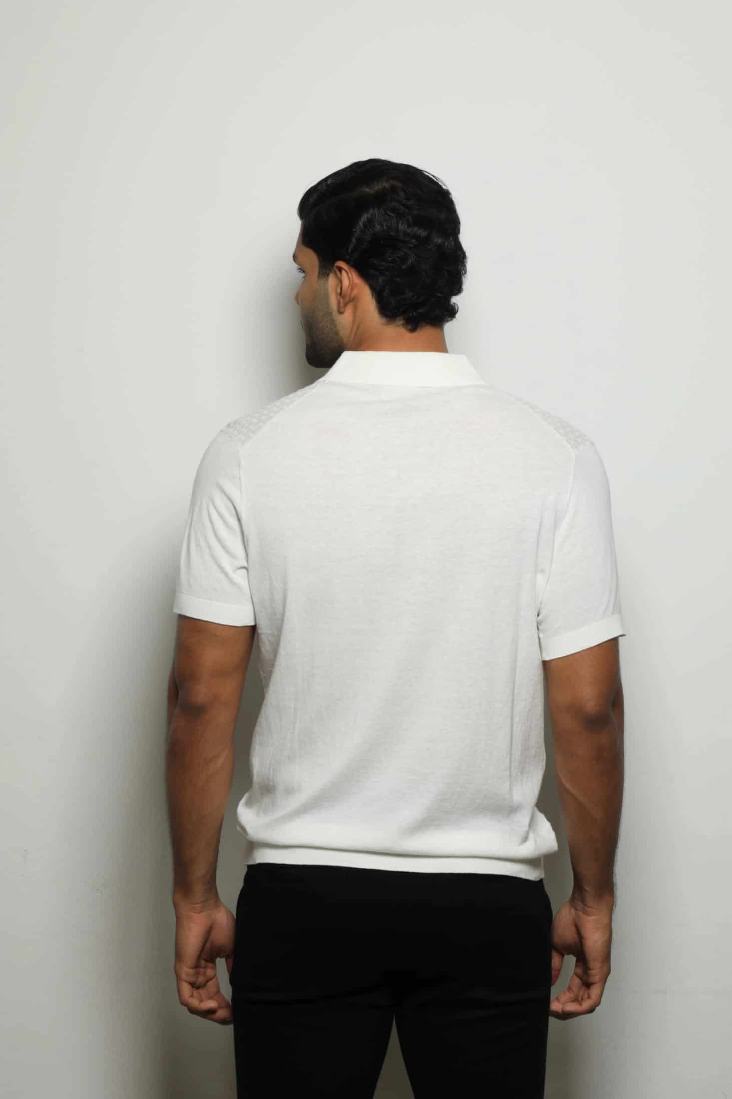 Suéter Tejido Fashion Blanco - miniatura 4