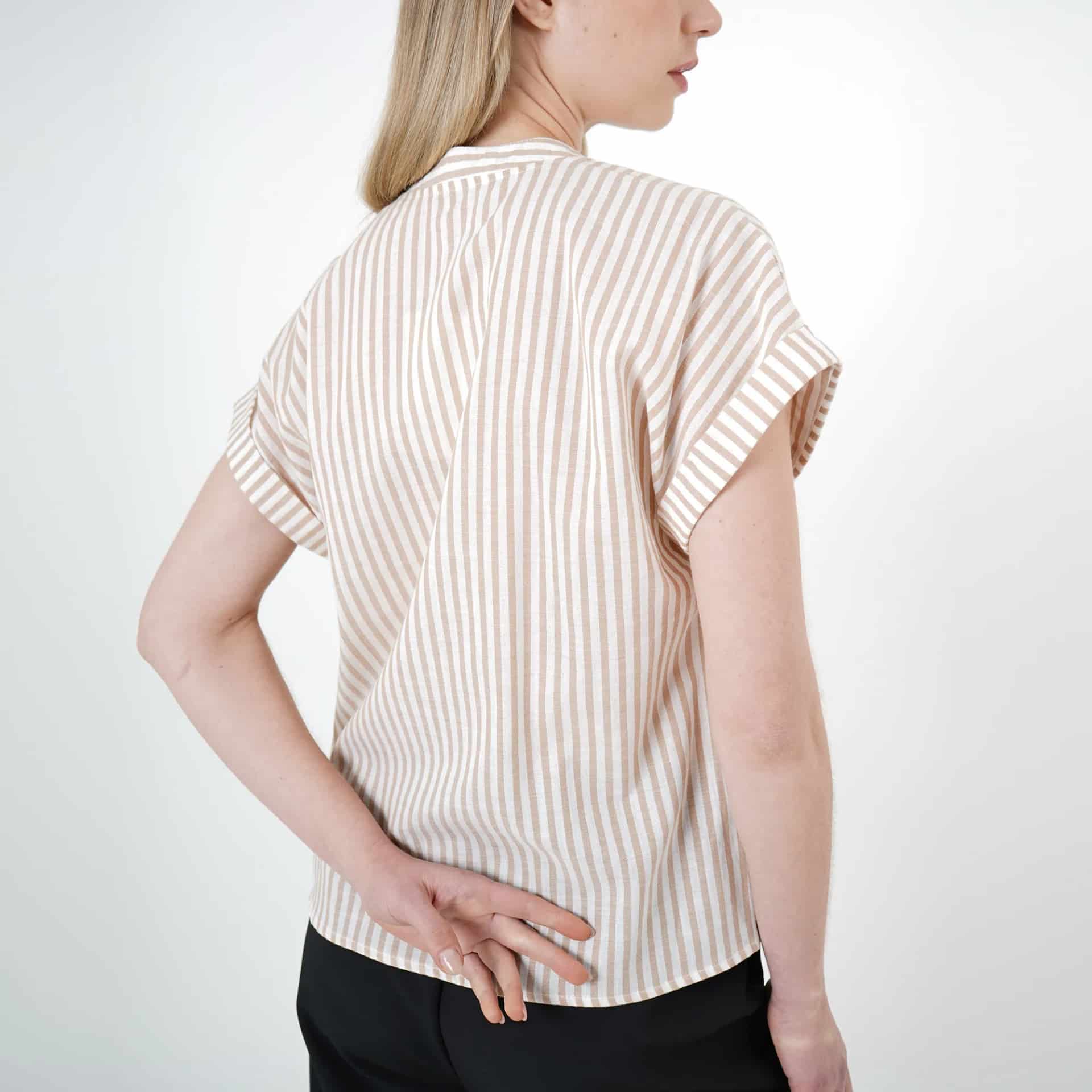 Blusa Cuello Neru Manga Corta - miniatura 2
