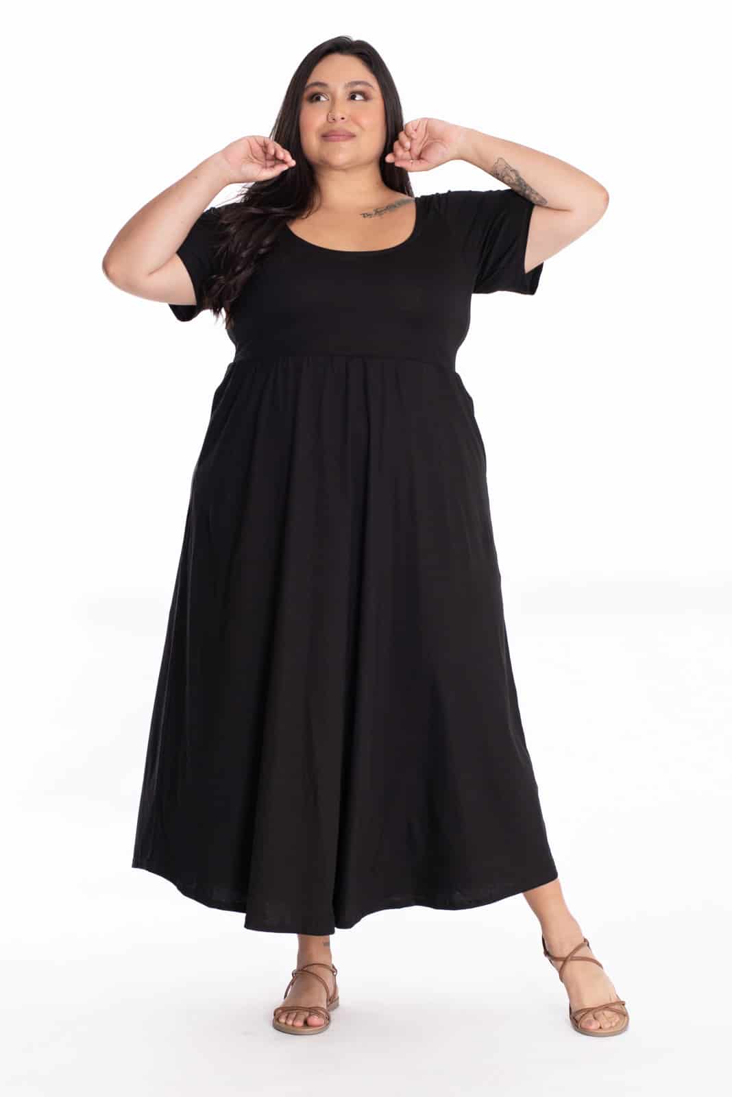 Vestido Vanessa Negro - miniatura 10