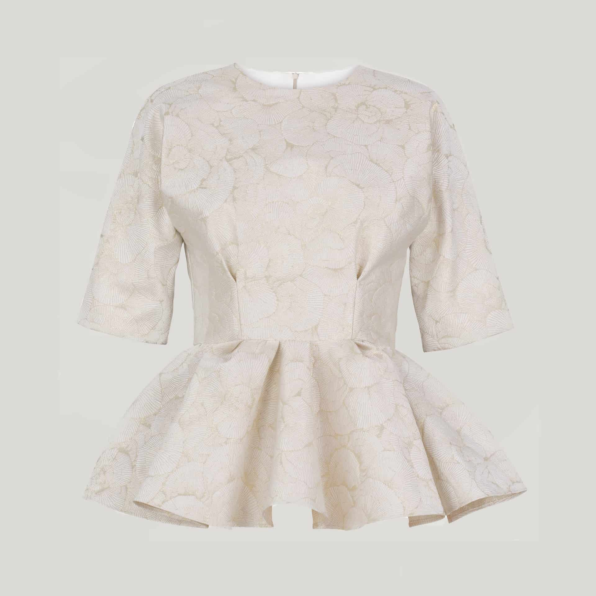PEGGY TOP IN WHITE - miniatura 1