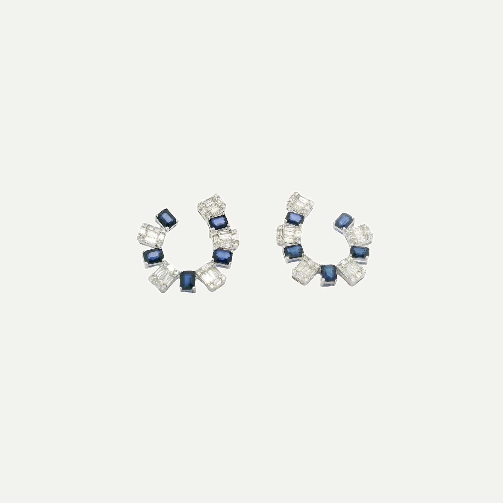 Arete Baguette waves - miniatura 3