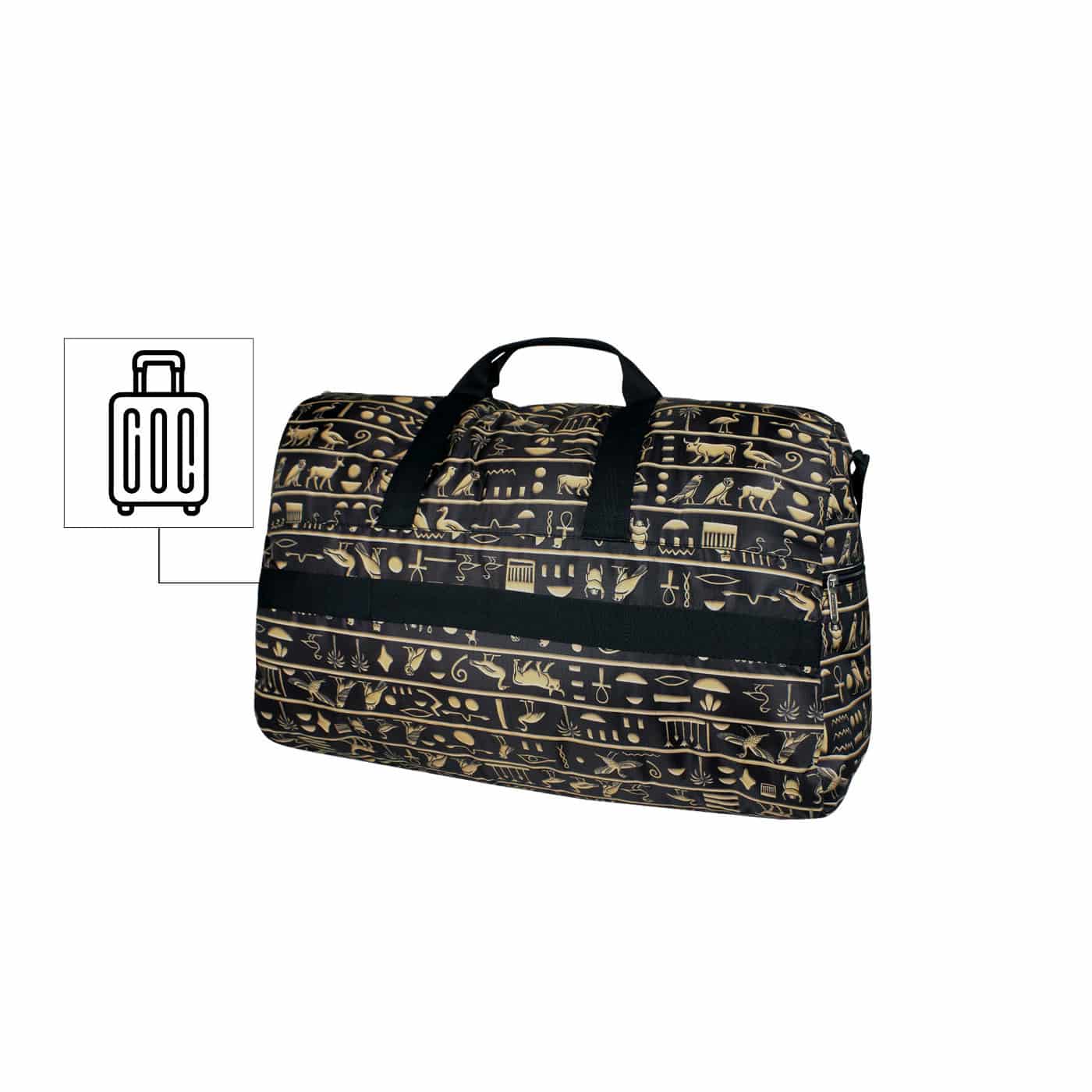 Maleta XL ULTRA Plegable Estampado Cleopatra Citybags - miniatura 5