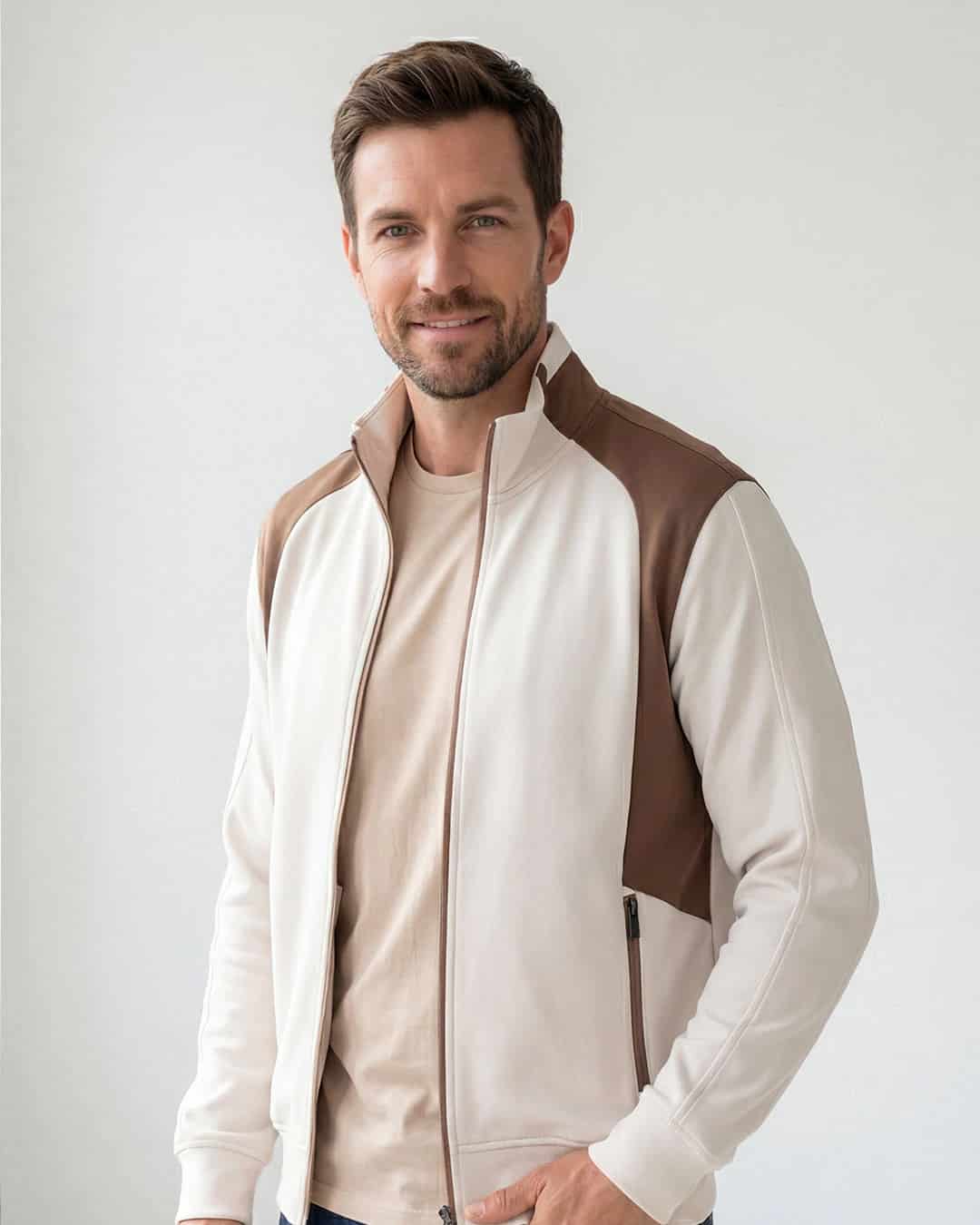 Chaqueta Sporty Marfil Arena - miniatura 3