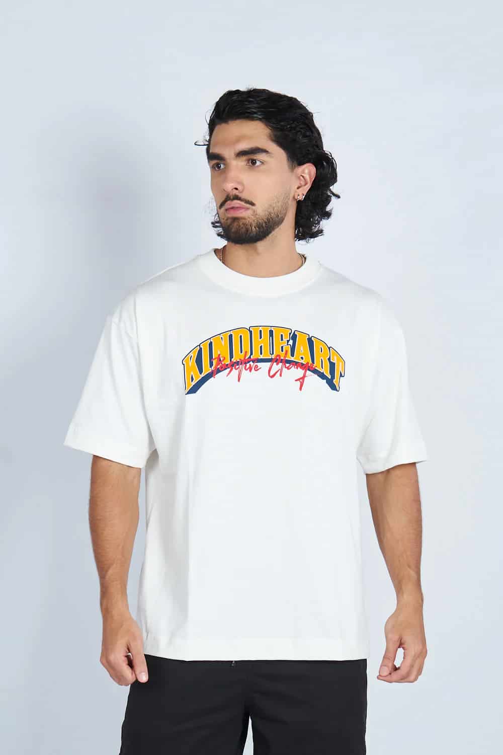 Camiseta oversize KINDHEART MARFIL| DROP 03 | - miniatura 7