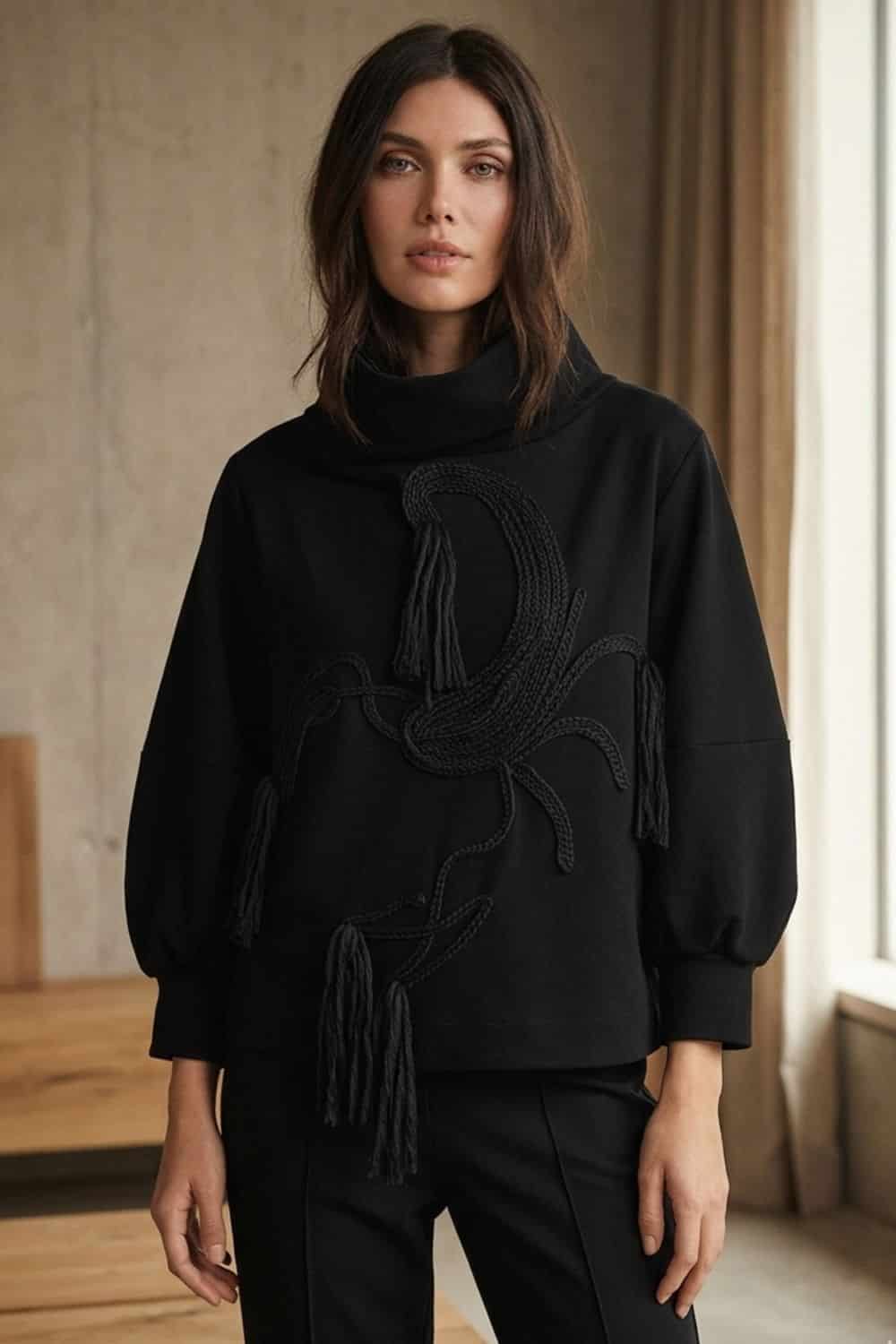 Saco new scarlett negro - miniatura 1