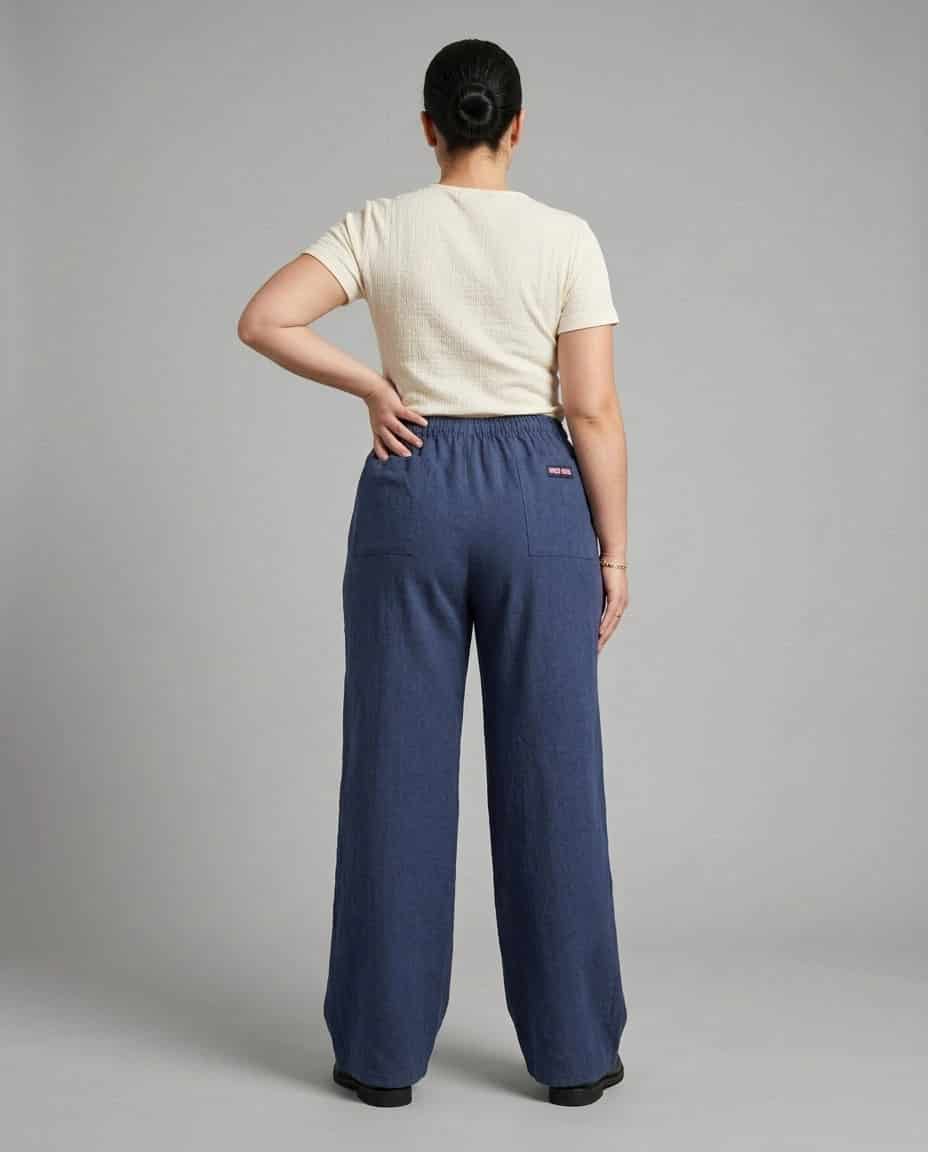 Pantalón Azul Jaspeado - miniatura 4