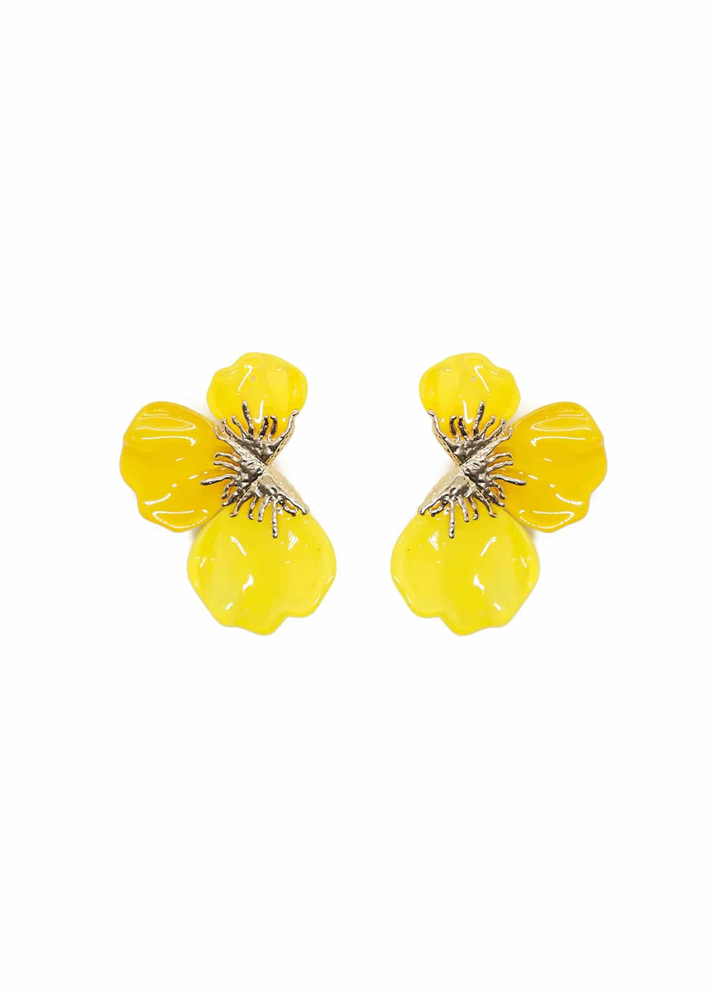 Aretes de flor - miniatura 3