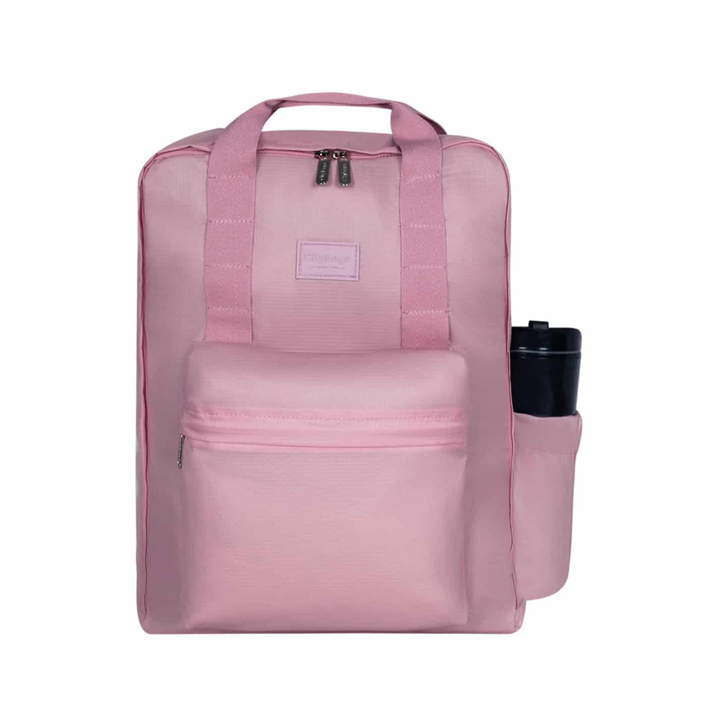 Morral Active Citybags Light Rosado Pastel - Plegable y Liviano - miniatura 5