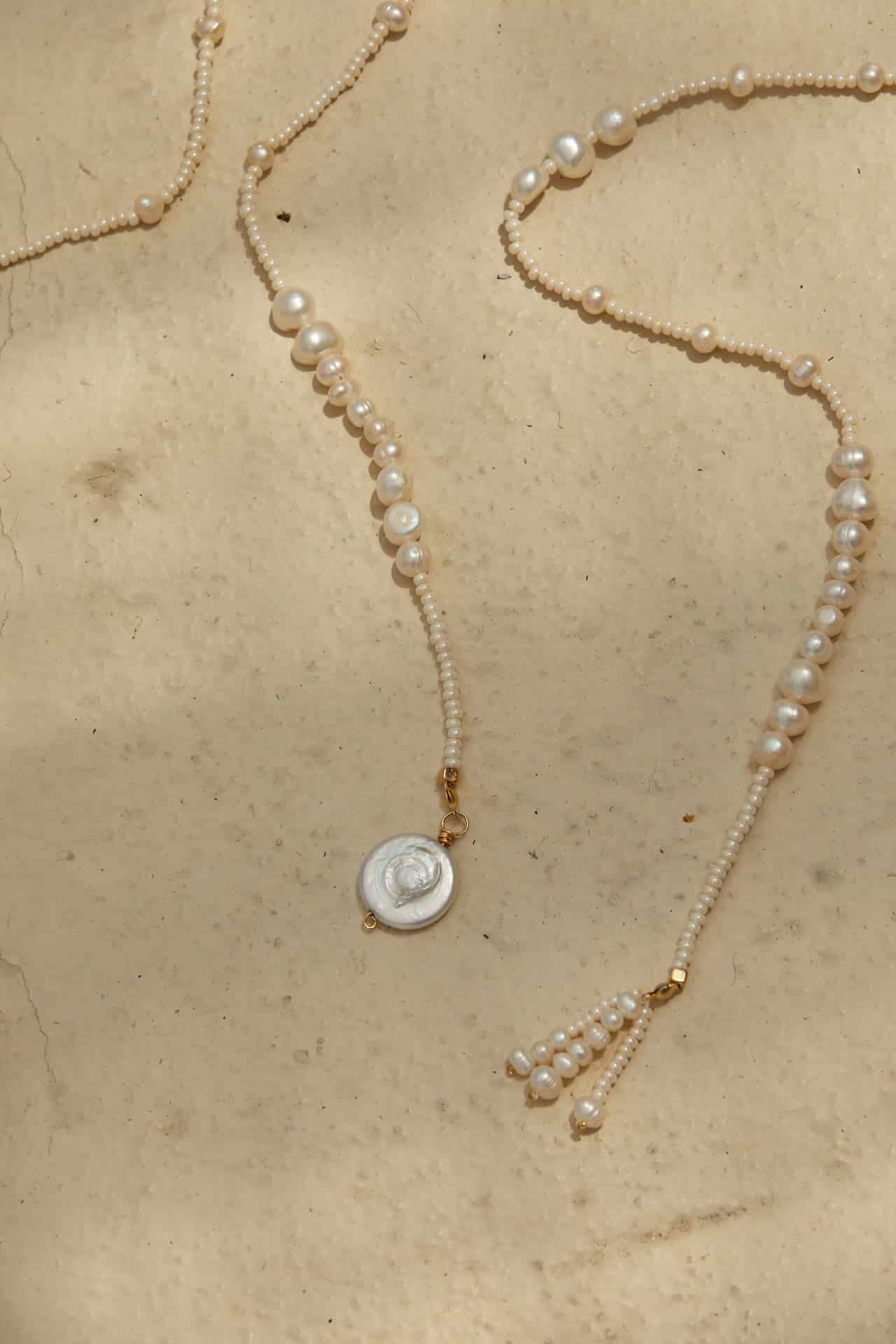 Petra Bow Lace Necklace - miniatura 3