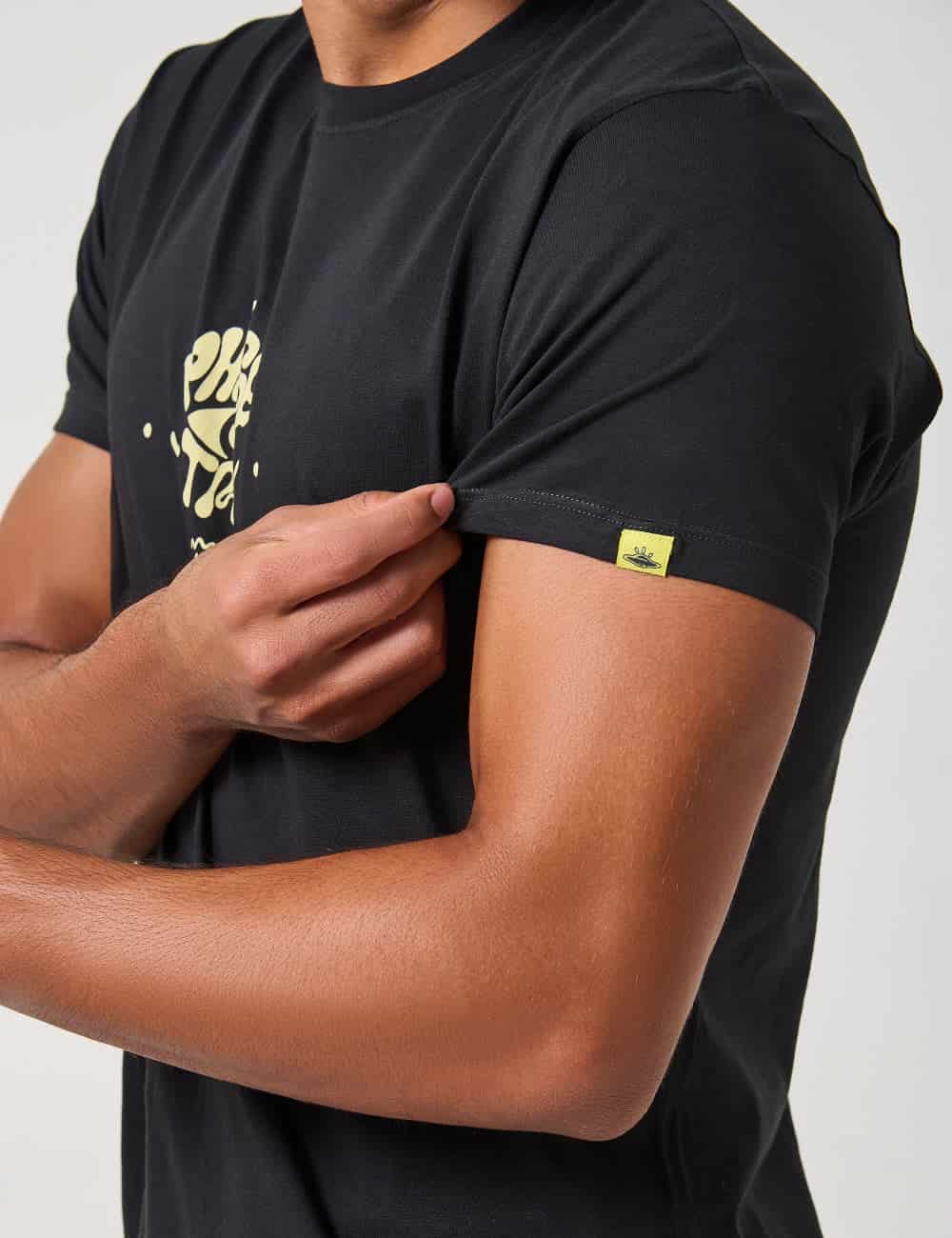 Camiseta Regular Fit Phase Trip negro Hombre - miniatura 9