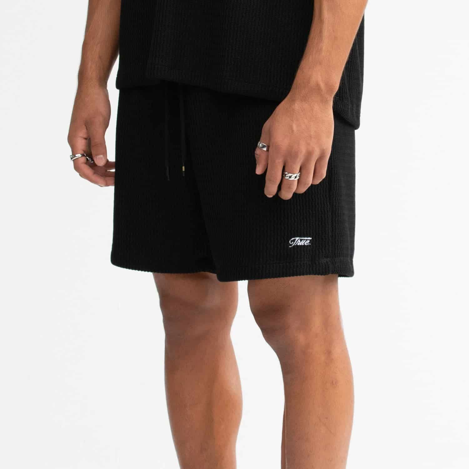 Knit Resort Bermuda - Black - miniatura 2
