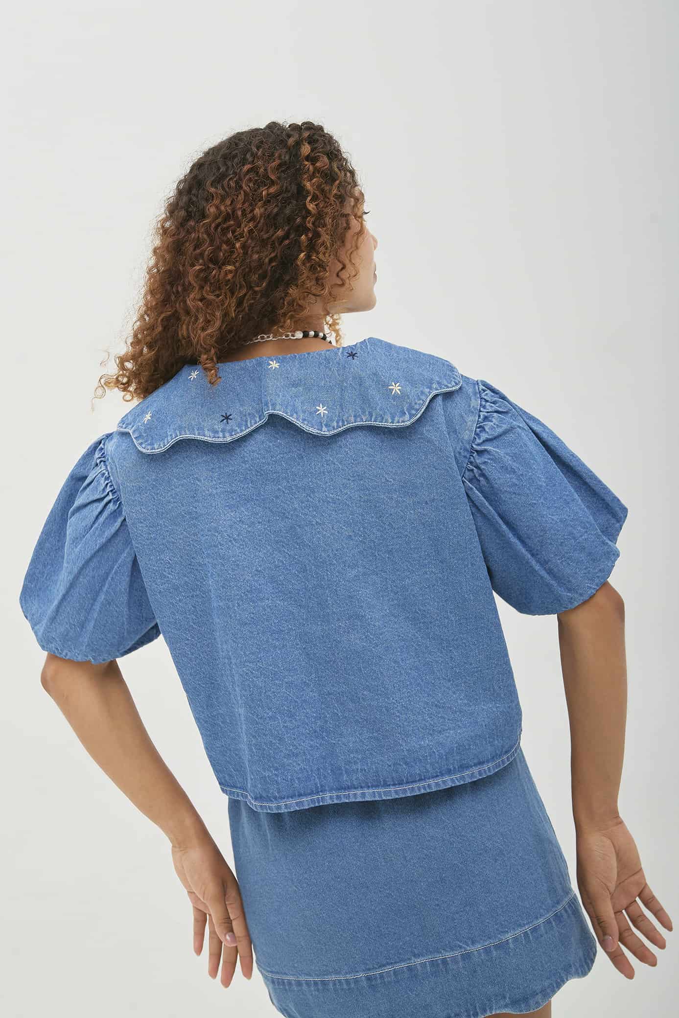 Marea Top Estrellas Denim - miniatura 7