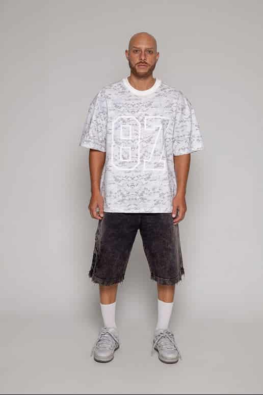 Oversized Remainder Camuflado/Gris - miniatura 2