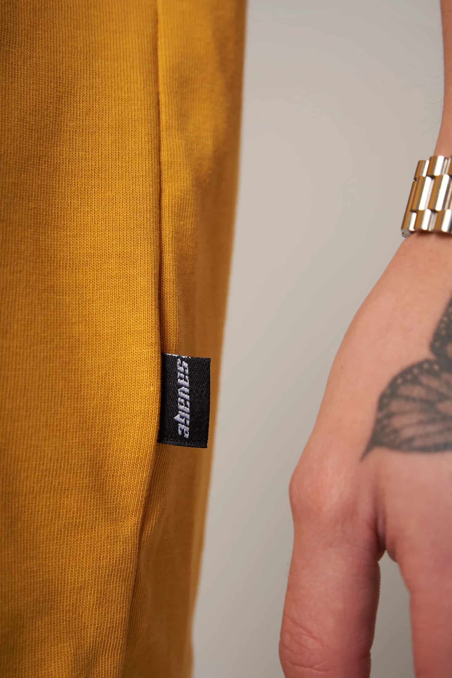 CAMISETA 250 GRAMOS, 100% ALGODÓN AMARILLO - miniatura 5