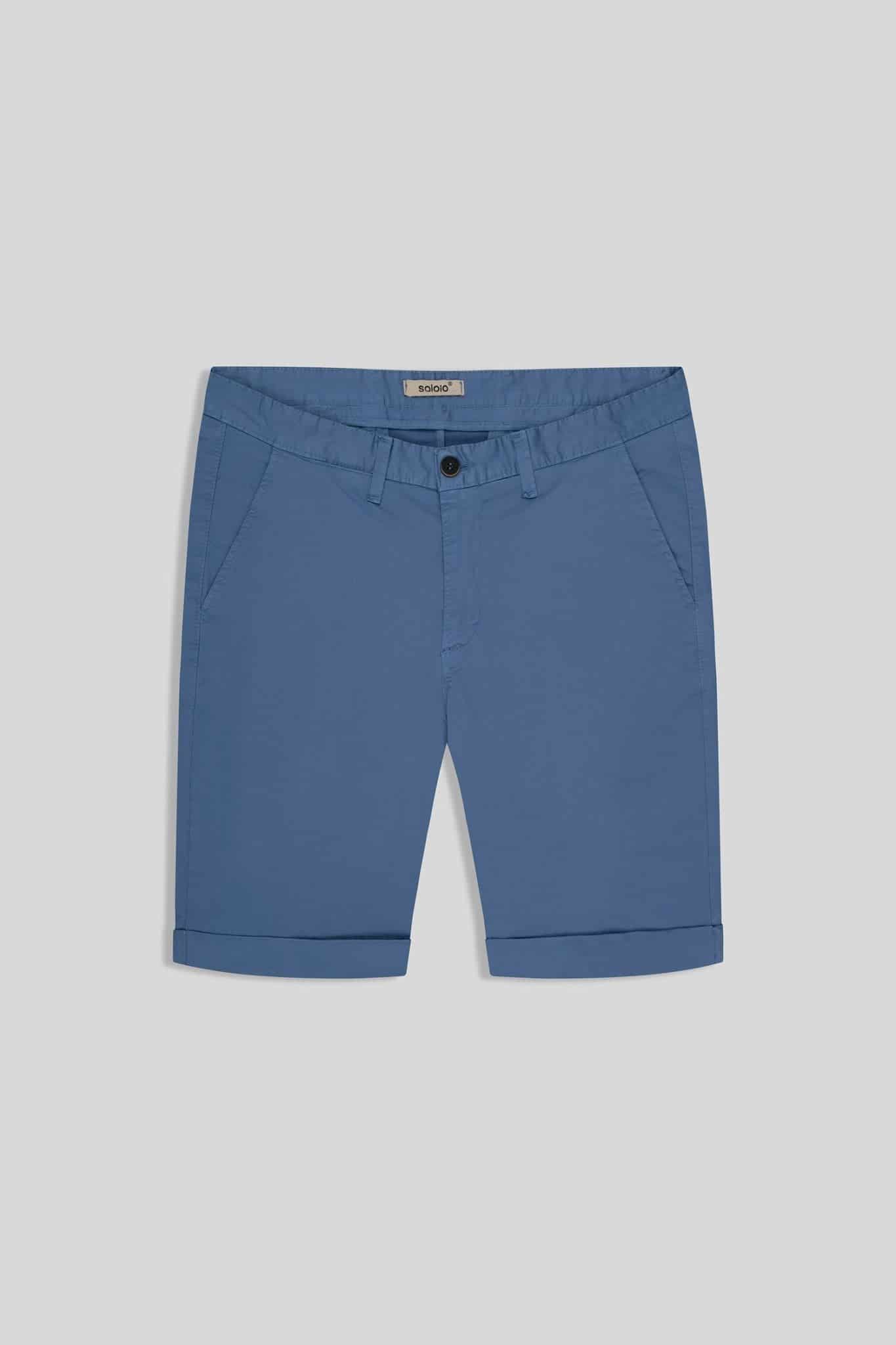 Men's cotton bermuda blue new siena - miniatura 1