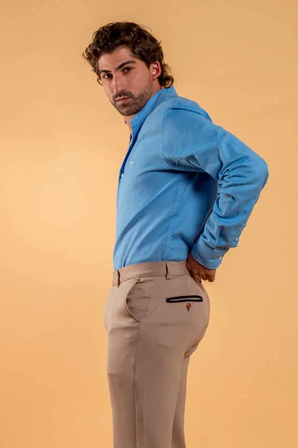 PANTALON POCKET CAMEL - miniatura 2