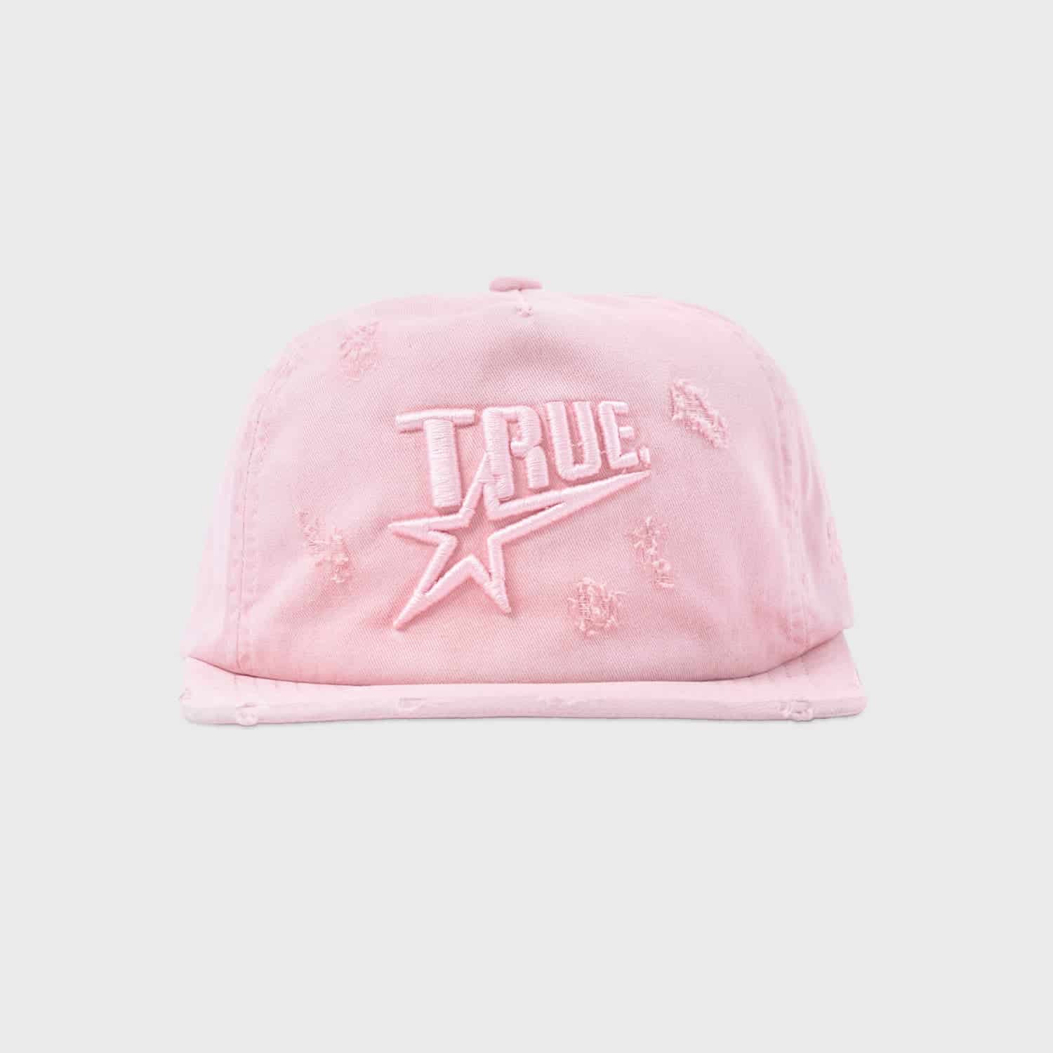 Star Washed Golfer Cap - Pink - miniatura 5