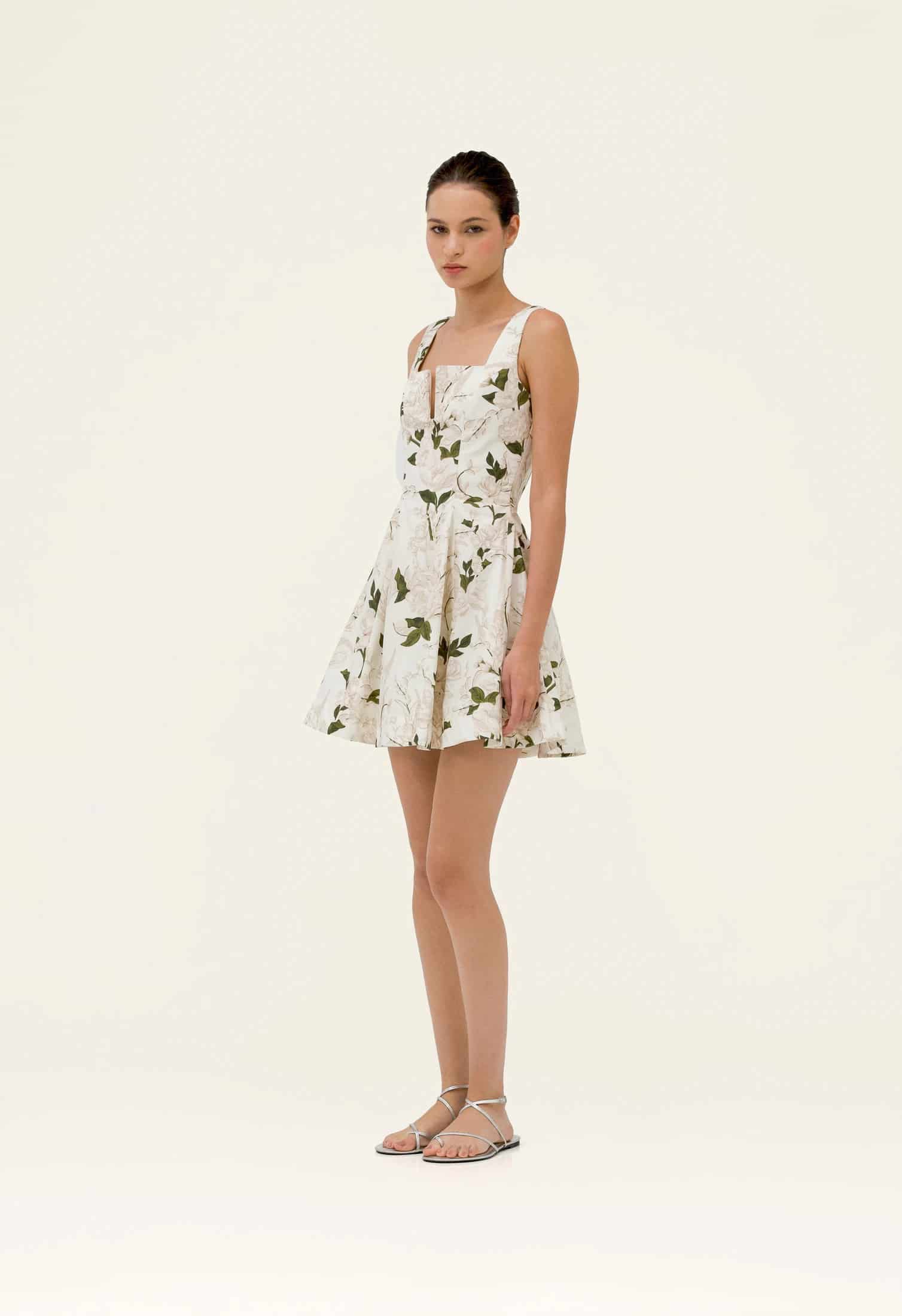 Agua Gardenia Mini Dress - miniatura 3