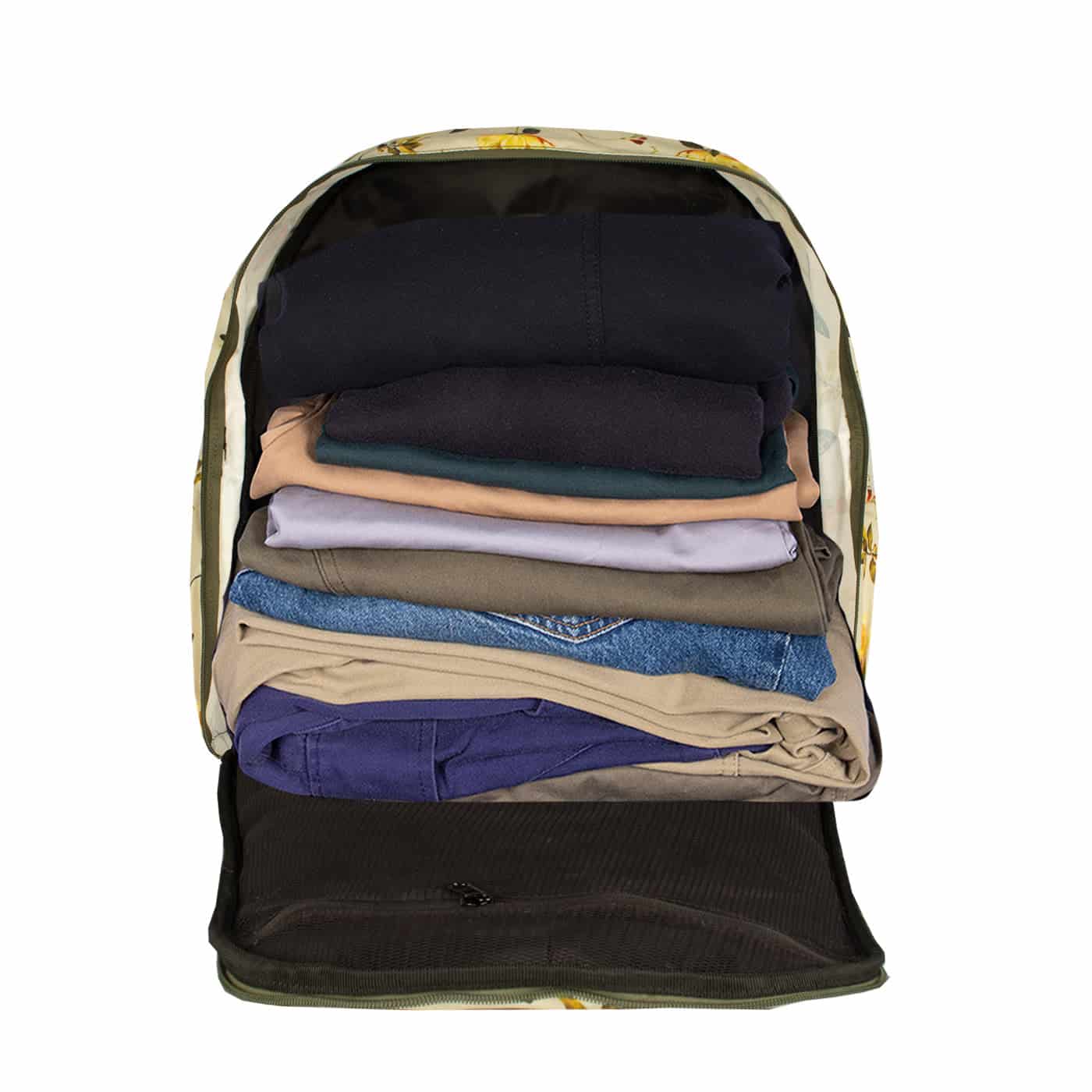 Morral Cabina Tapa Ultra Citybags Estampado Natural - miniatura 5