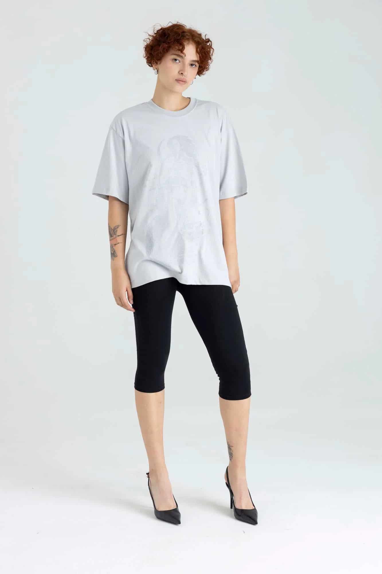 GRAY VENUS TEE - miniatura 12
