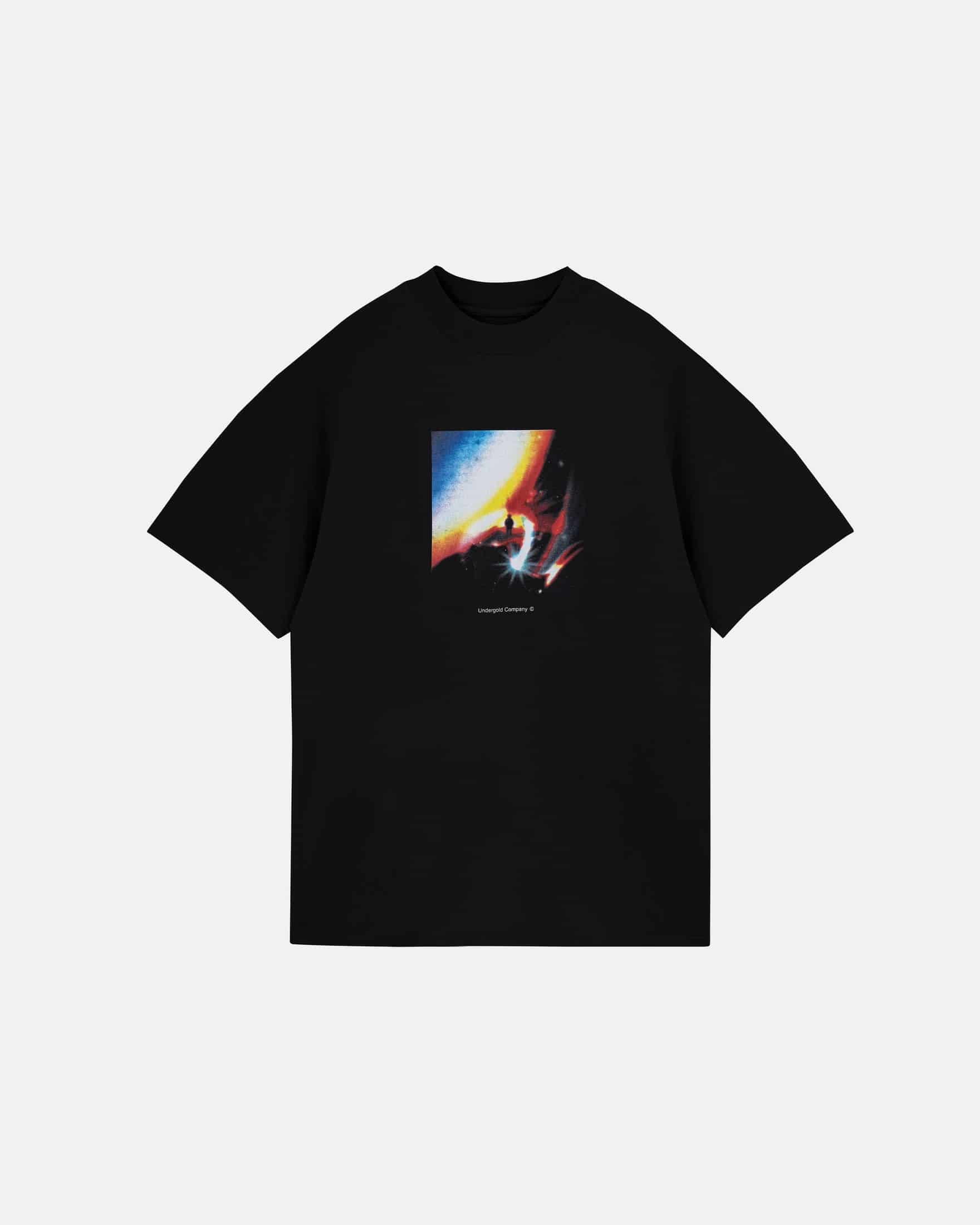 Golden Heritage Nebula Tshirt Black - miniatura 1