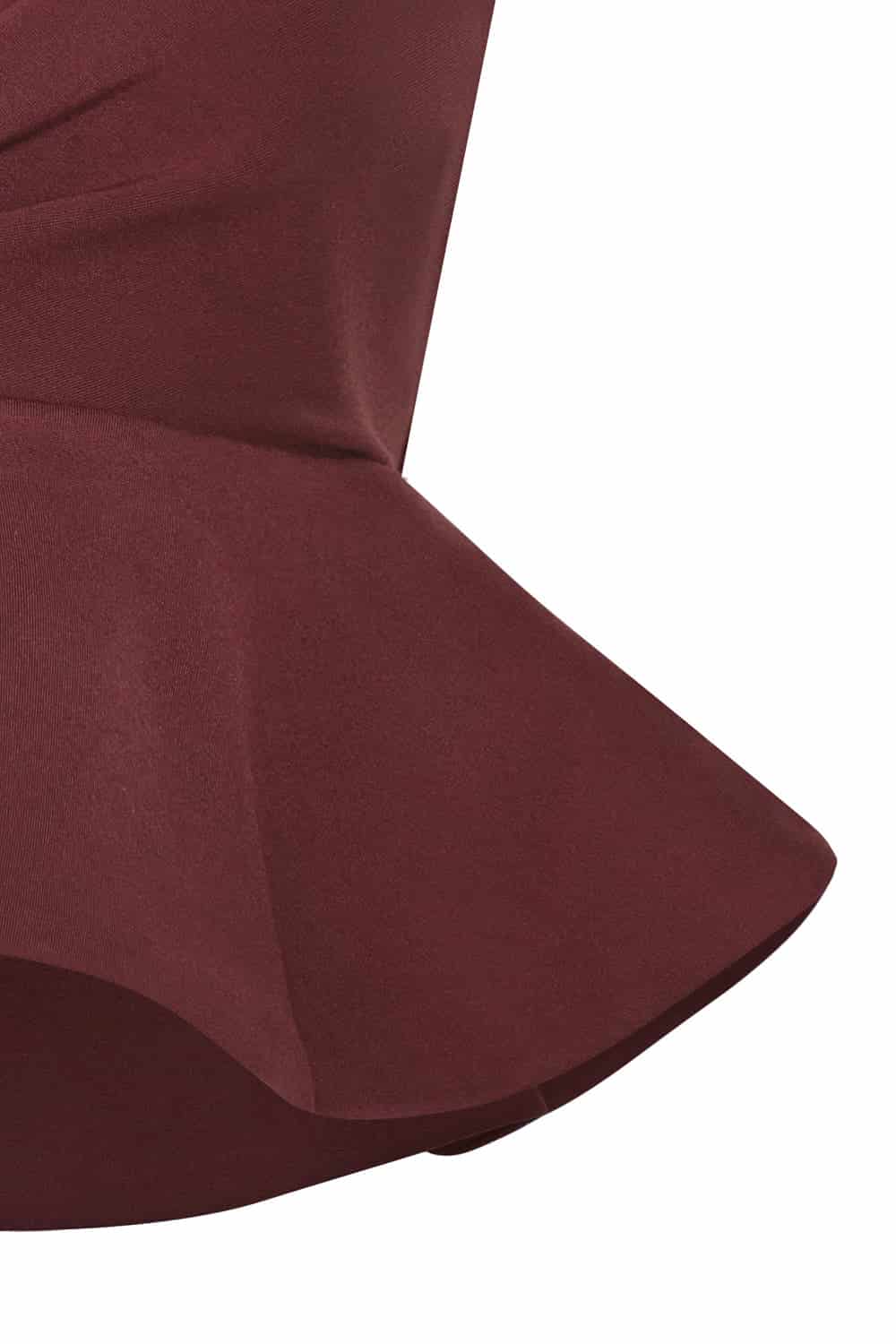 Crop top savia ruby wine - miniatura 4